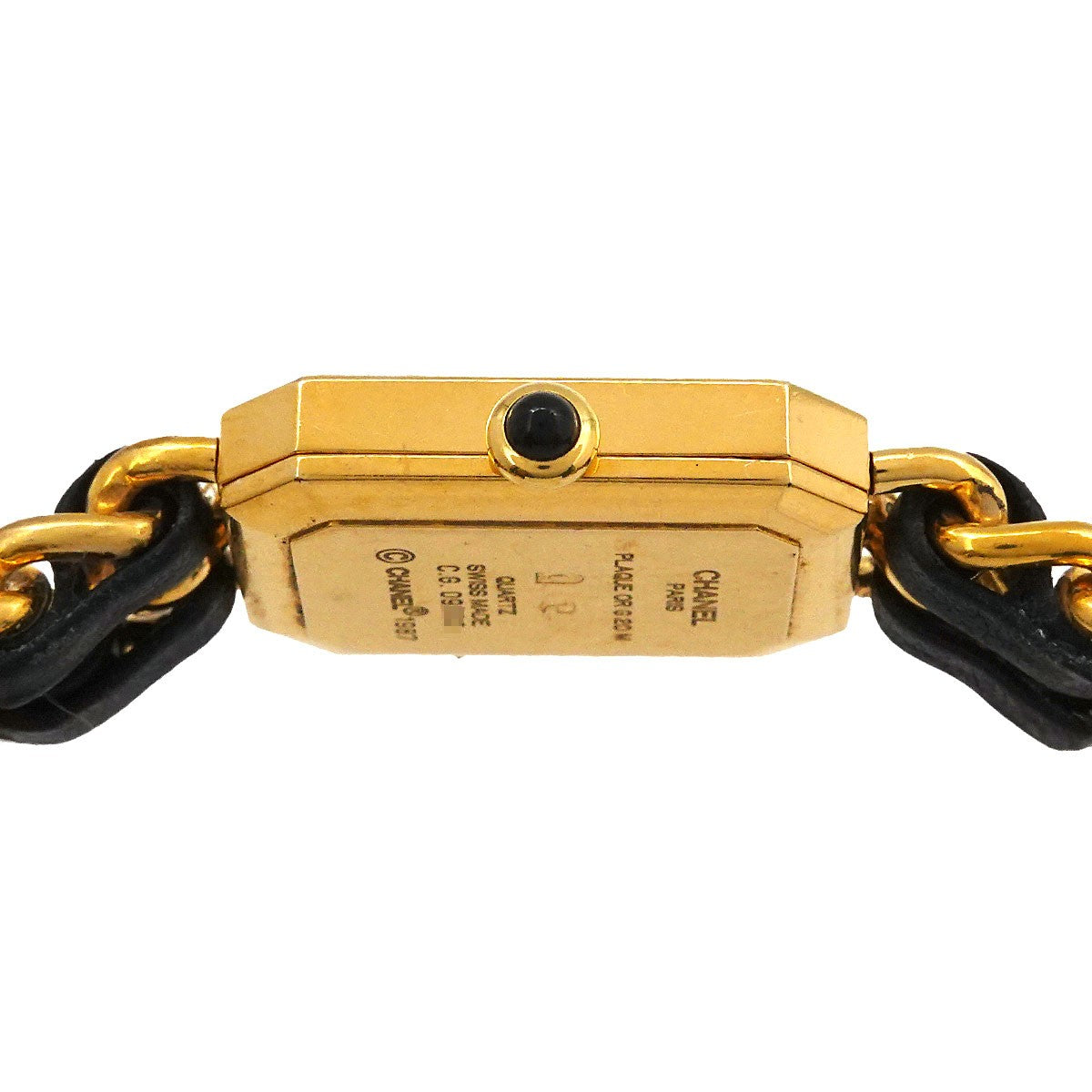 CHANEL Premiere Size XL H0001 Vintage Quartz Black Dial Ladies Watch 902998664