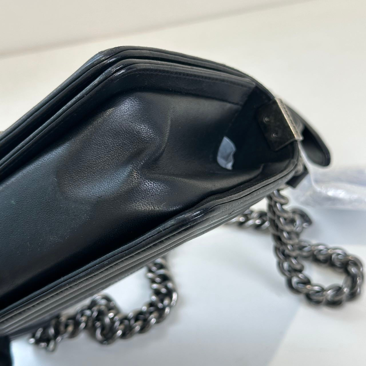 Chanel  Galuchat Stingray Mini Boy Flap