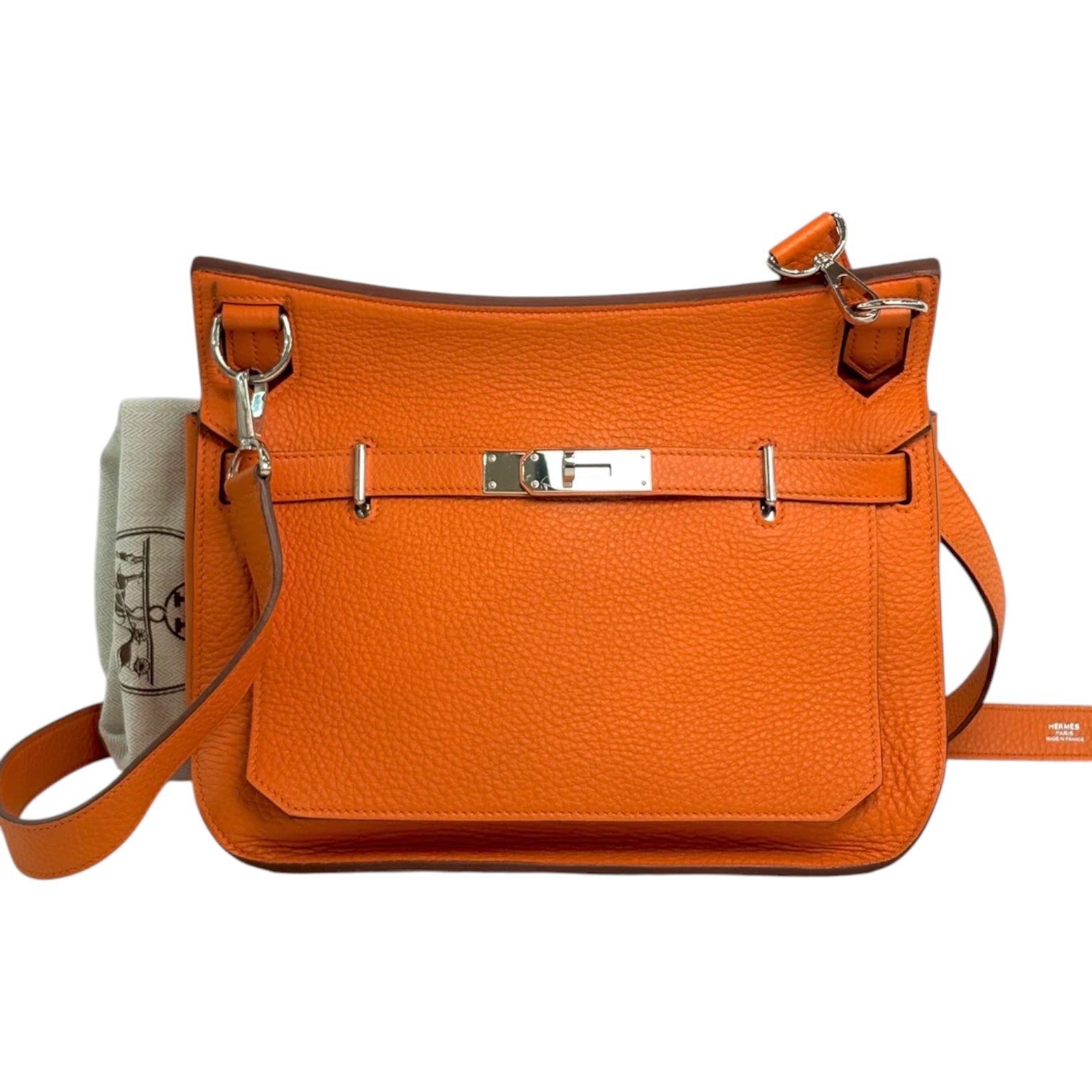 Hermes Orange Jypsiere 28cm Bag