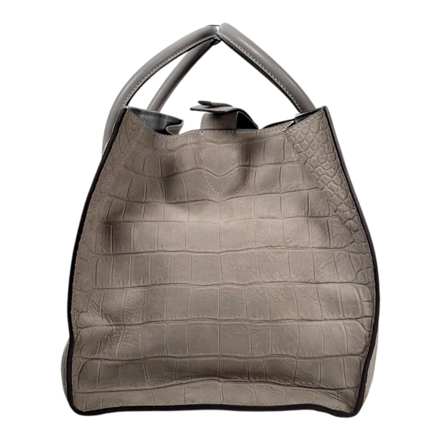 Celine Grey Phantom Luggage Tote Bag