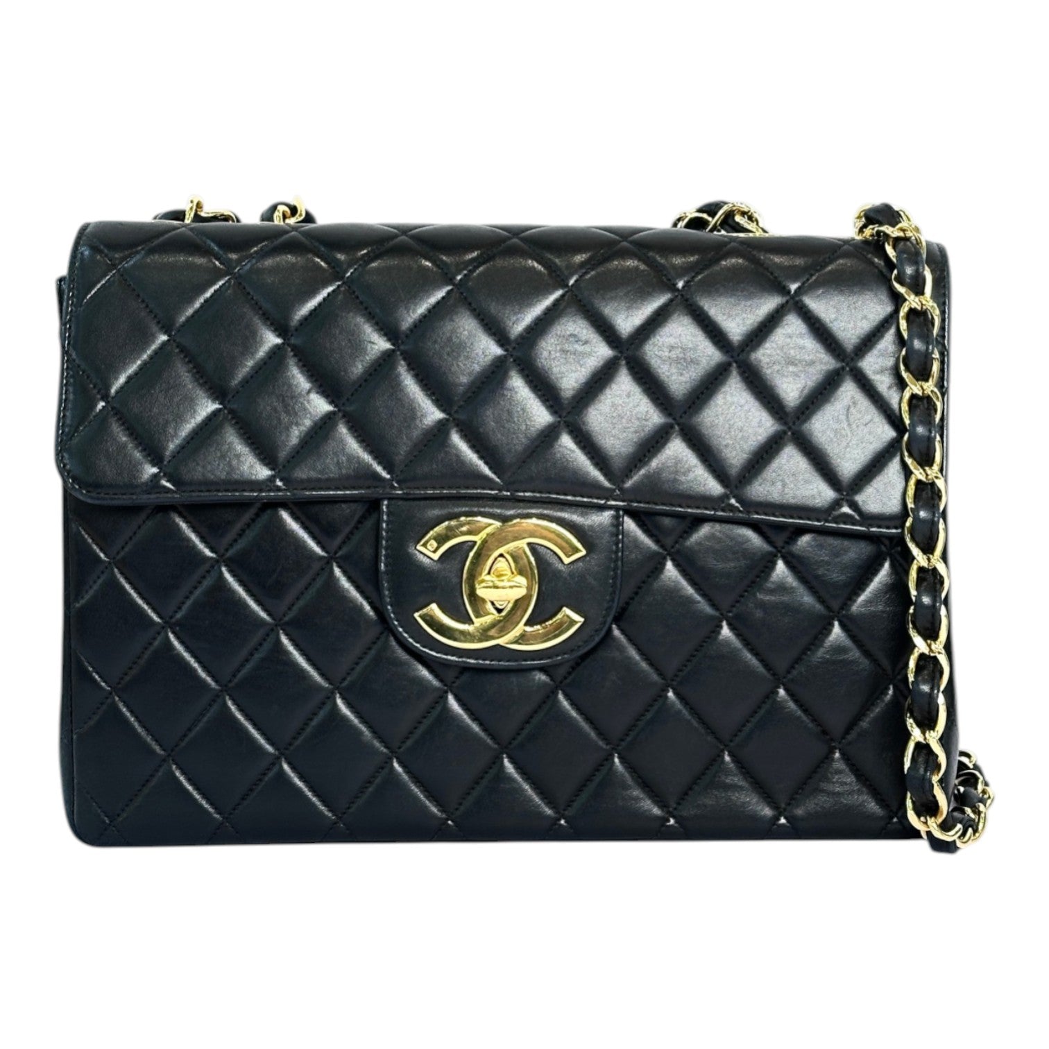 Chanel Vintage Classic Flap Jumbo Bag