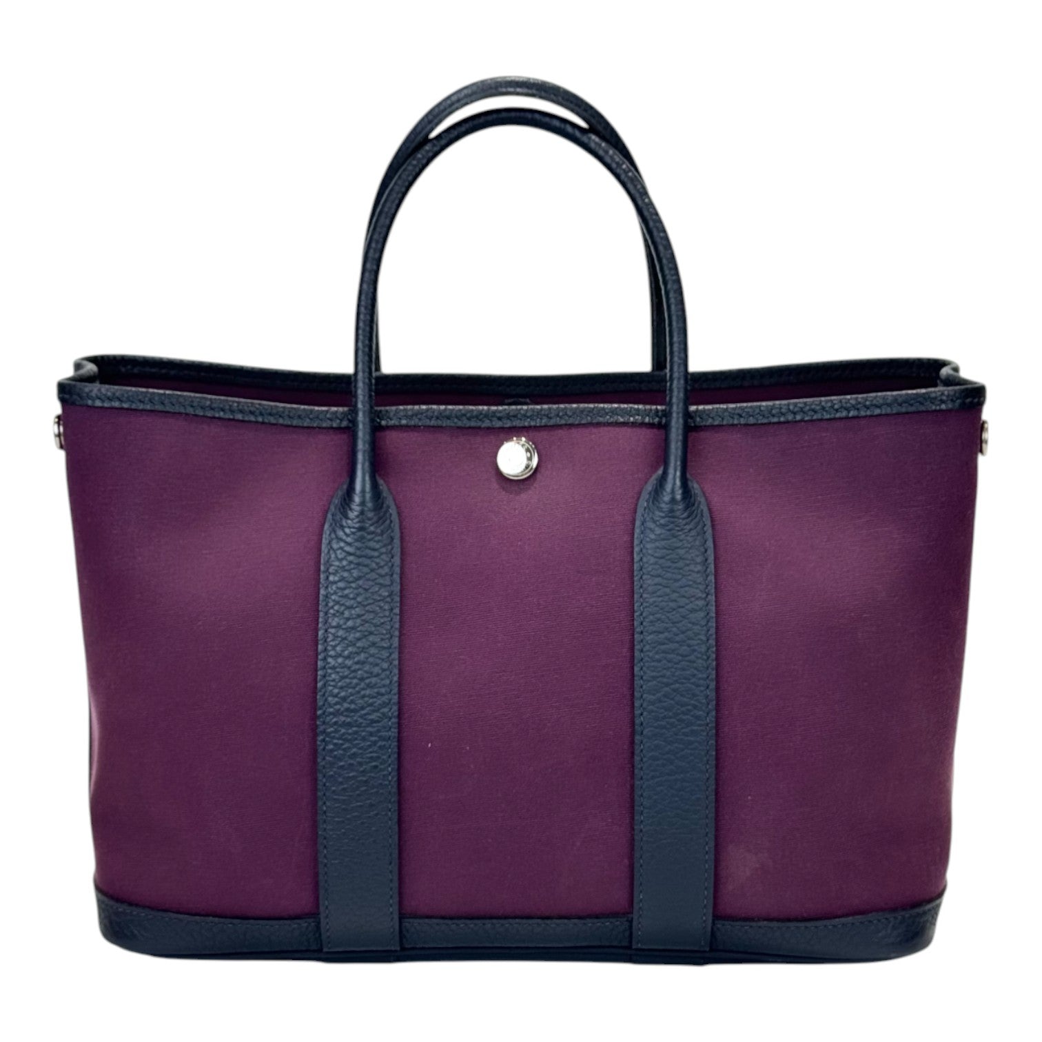 Hermes Garden Party 30cm Cassis Bag