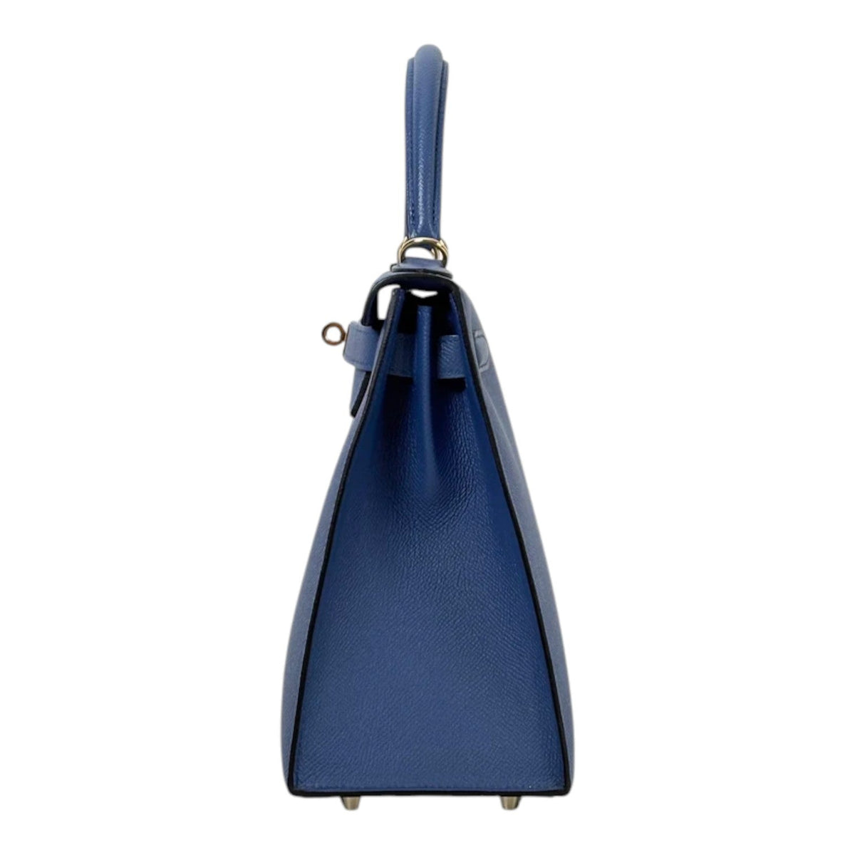 Hermes Kelly 28cm in Blue Epsom Bag with GHW