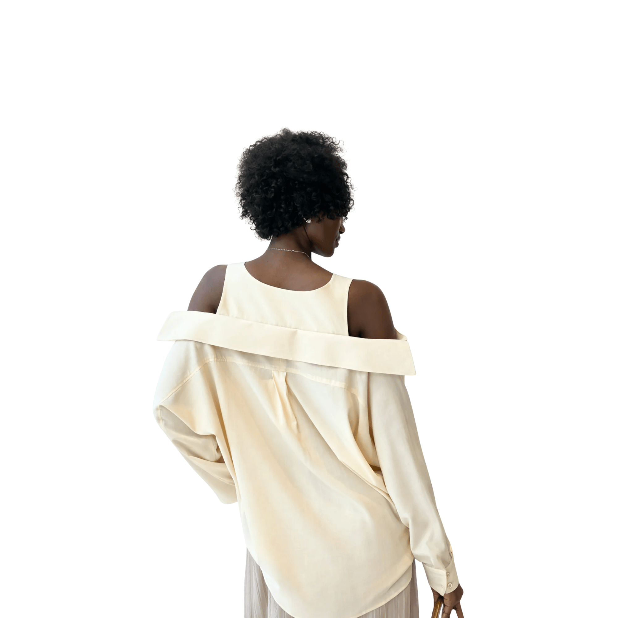 V-NECK CAMISOLE -BLOUSE "LINMU