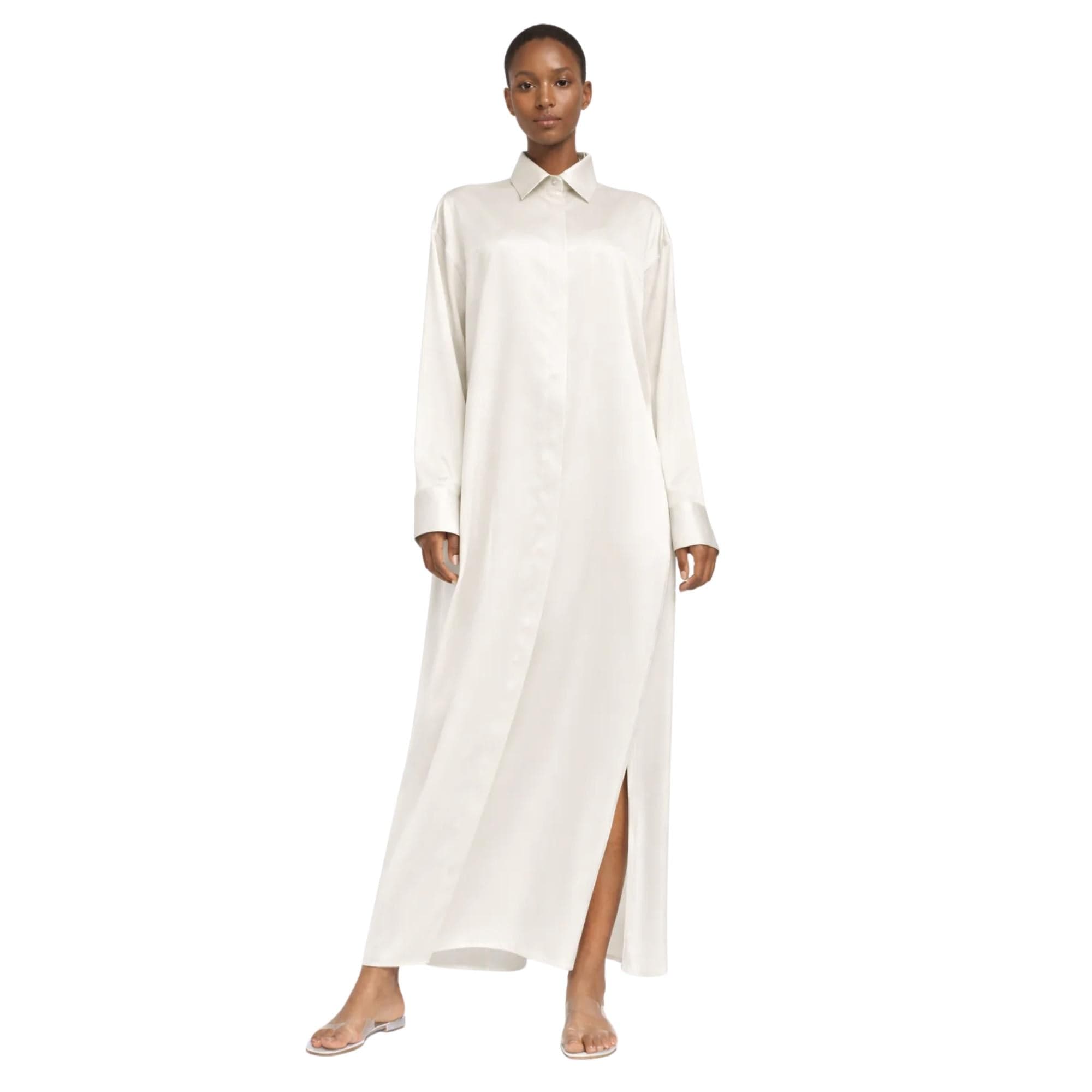 ESSENTIALS5IVE CLASSIC SHIRT DRESS (فستان) “MAGNOLIA”
