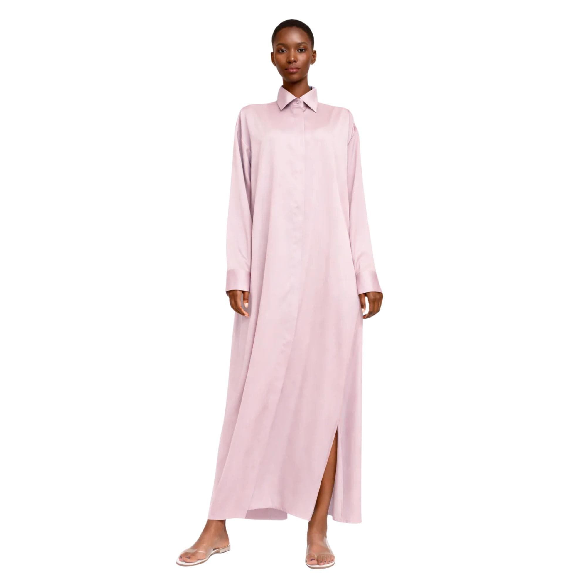 ESSENTIALS5IVE CLASSIC SHIRT DRESS (فستان) “MAGNOLIA”