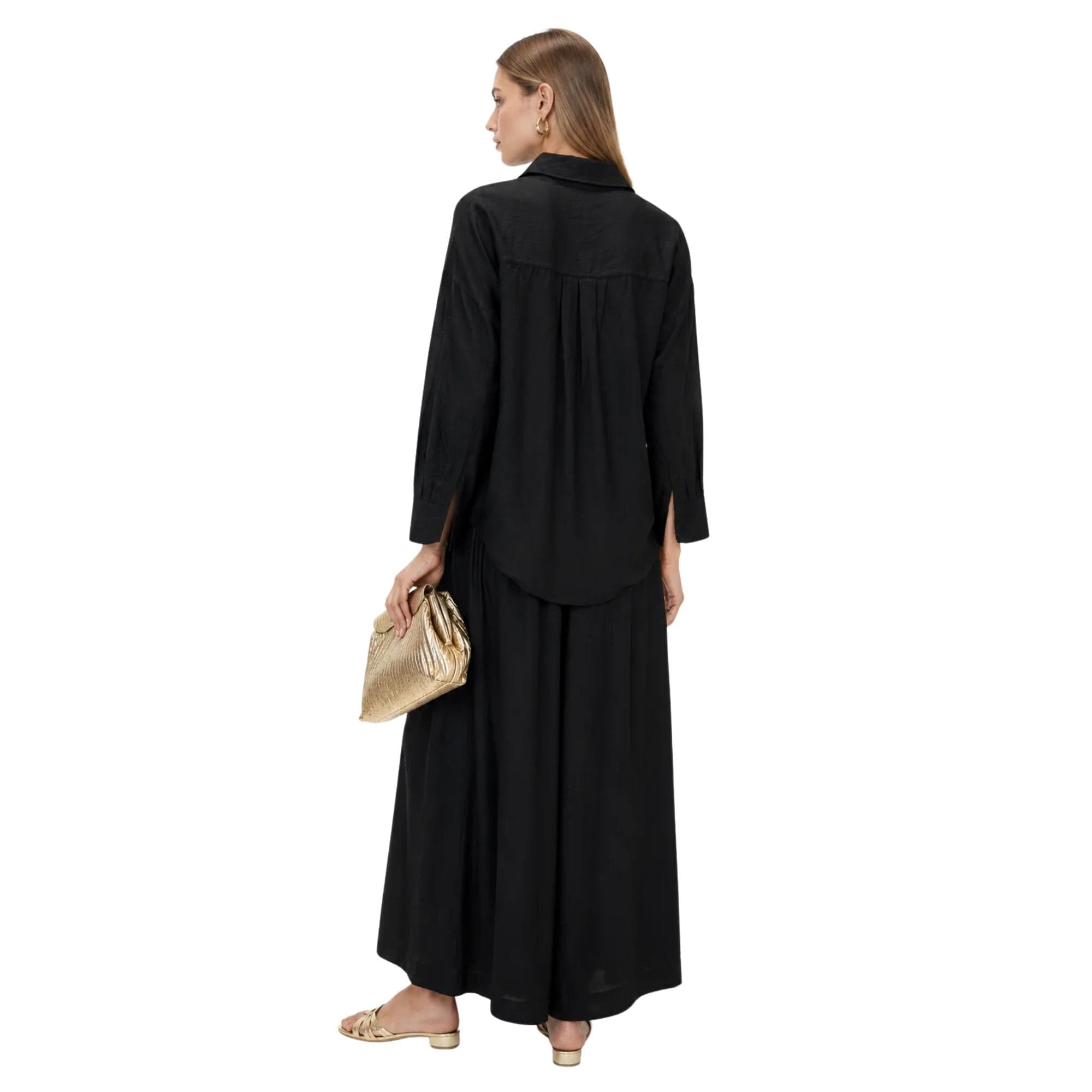FLOWY CO-ORD SET زوج (SHIRT & PANTS قميص وبنطلون) “PARIS ESCAPE"