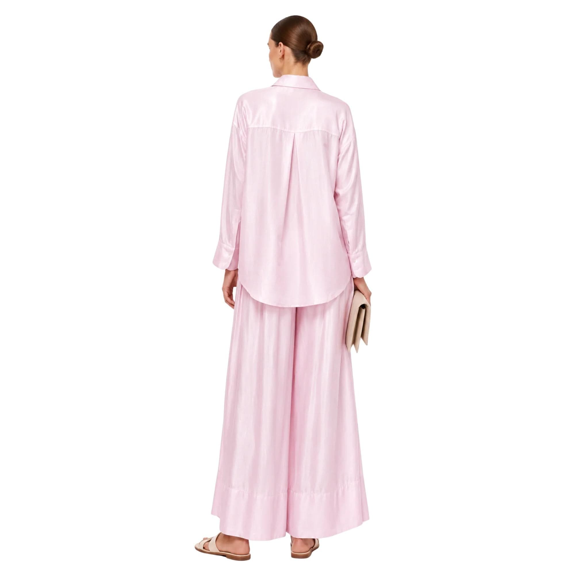 FLOWY CO-ORD SET زوج (SHIRT & PANTS قميص وبنطلون) “PARIS ESCAPE"