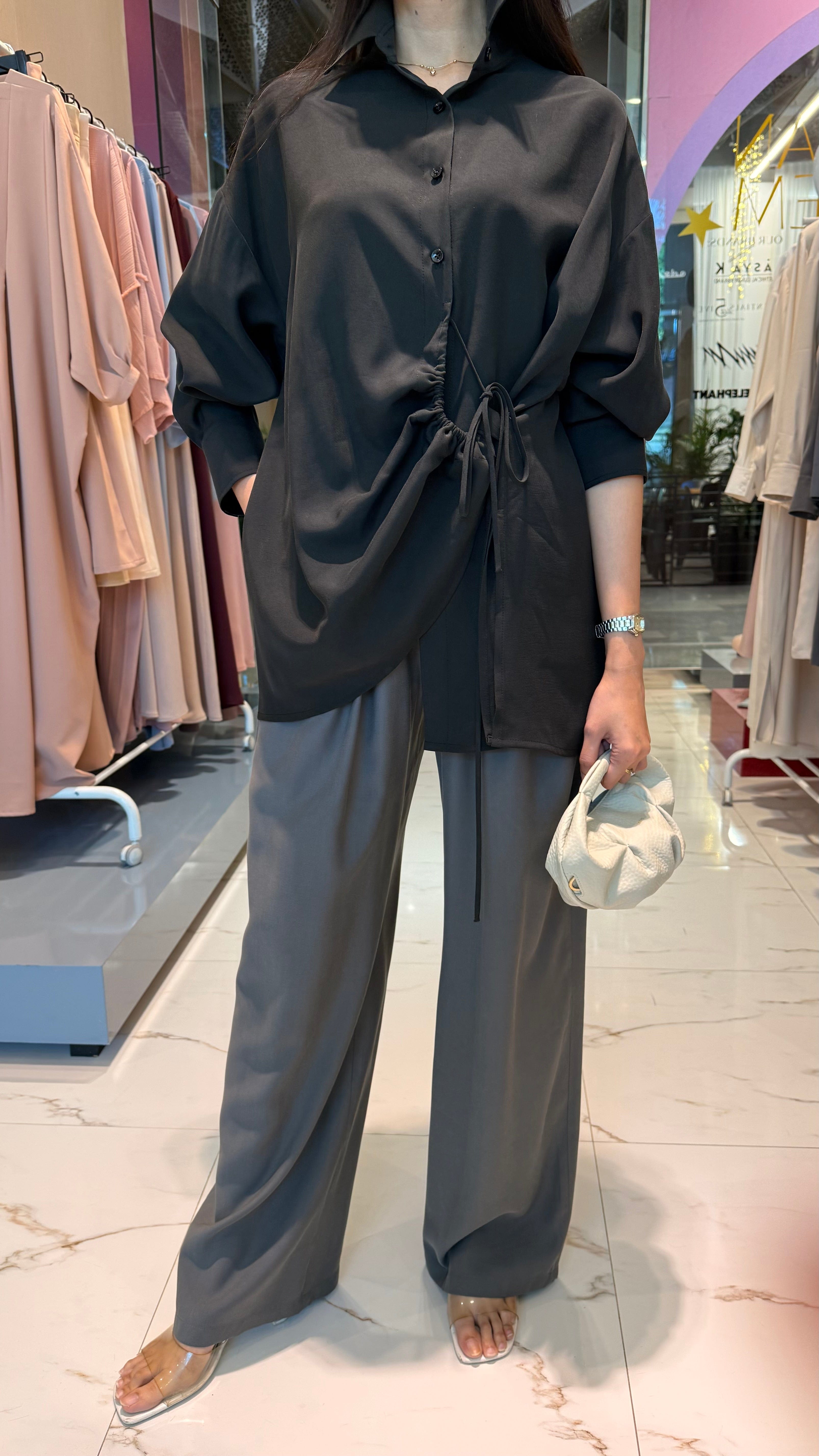 ESSENTIALS5IVE LONG SLEEVES BUTTONED DOWN SHIRT (قميص) “NINA”