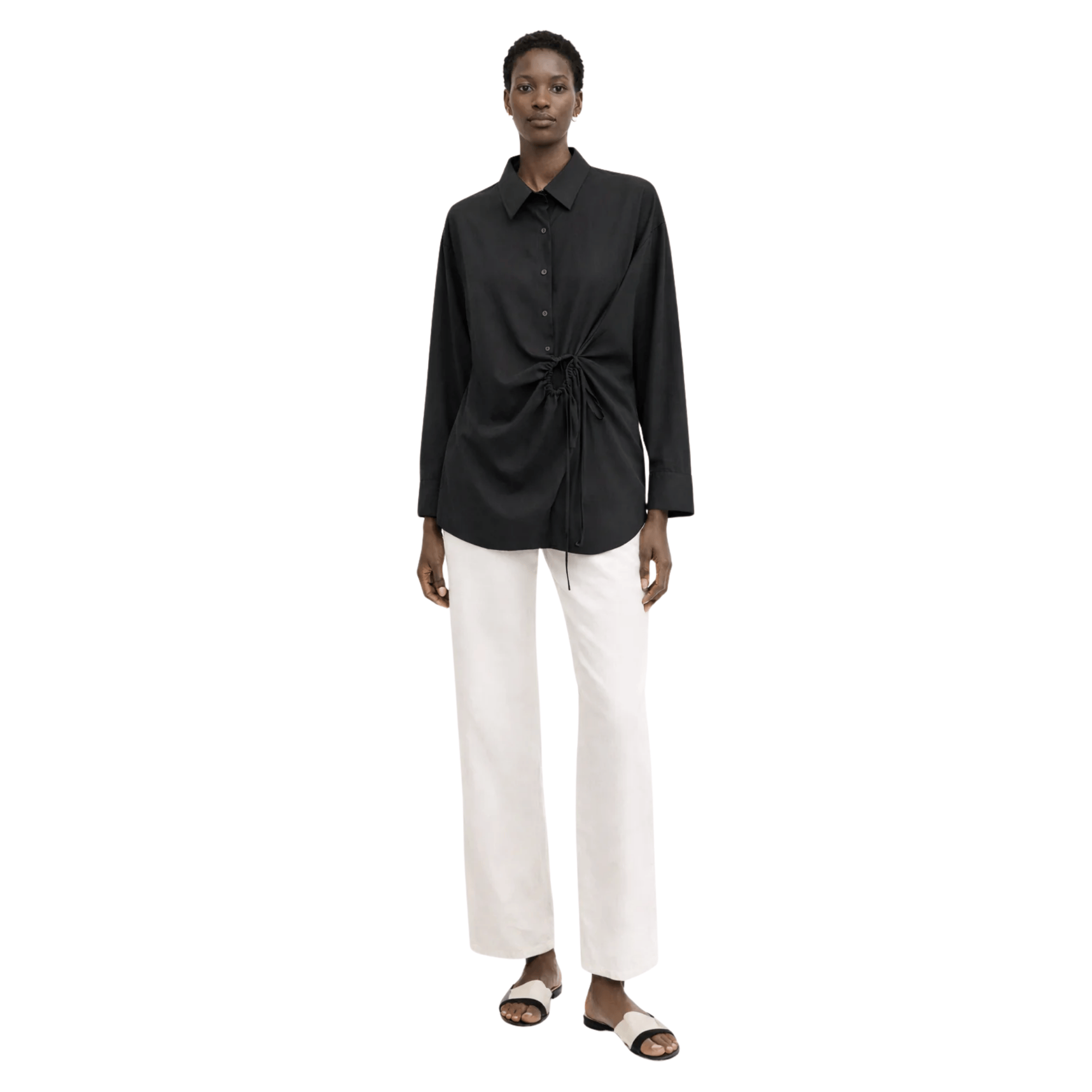 ESSENTIALS5IVE LONG SLEEVES BUTTONED DOWN SHIRT (قميص) “NINA”