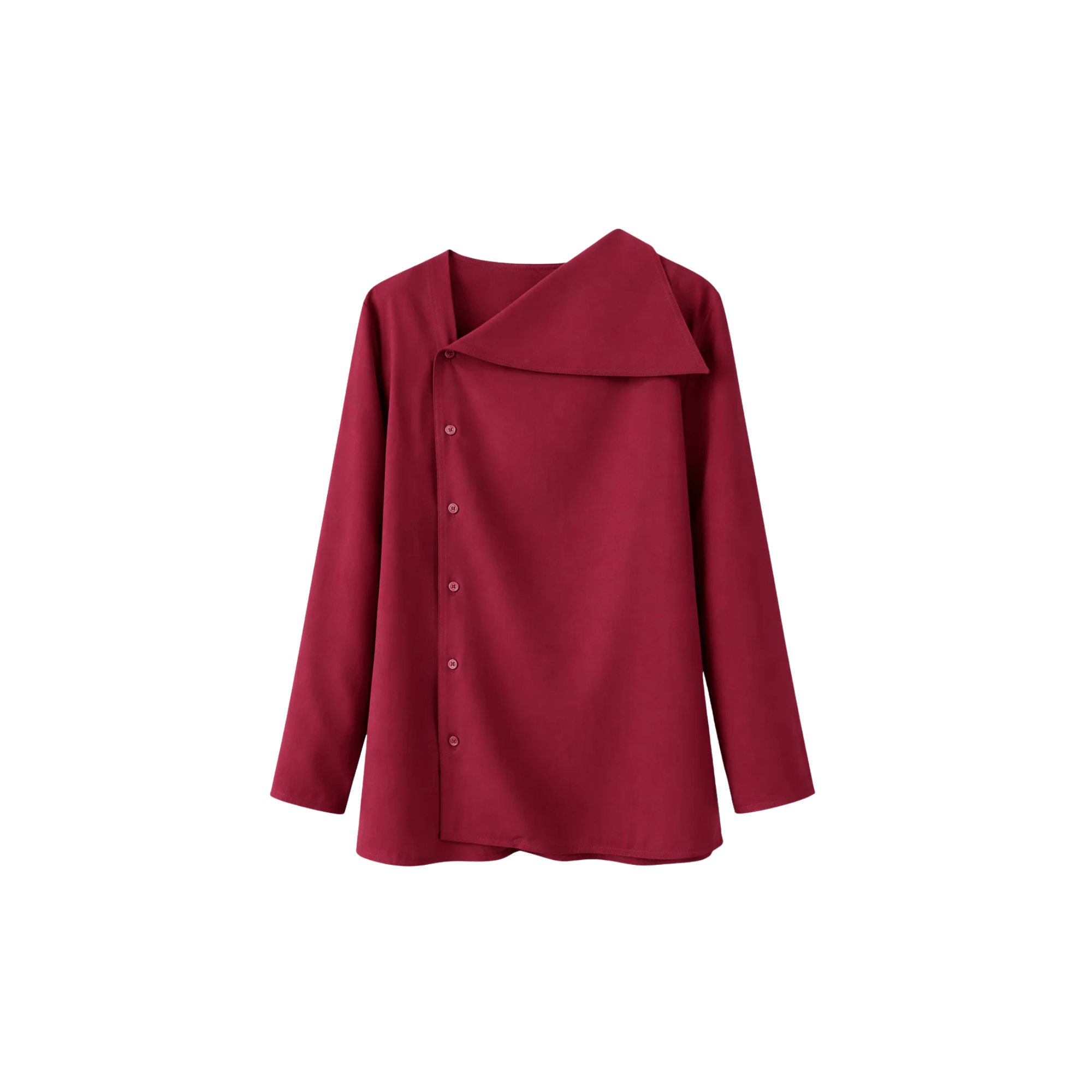 ESSENTIALS5IVE ONE SIDE BUTTONED DOWN SHIRT(قميص) “TWIGGY”