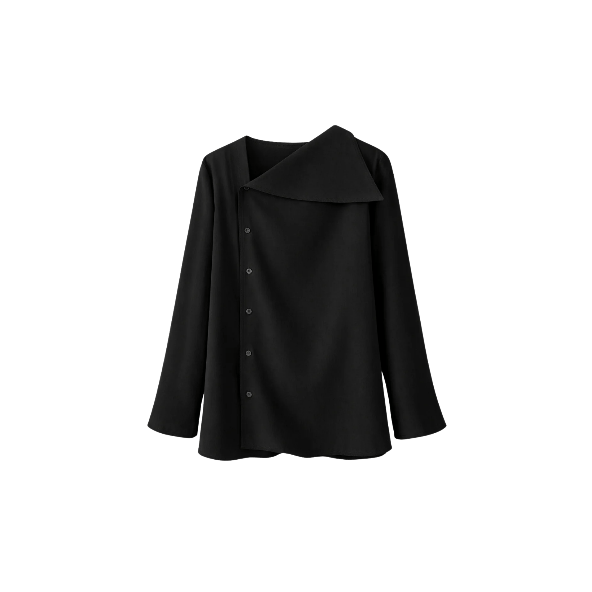 ESSENTIALS5IVE ONE SIDE BUTTONED DOWN SHIRT(قميص) “TWIGGY”