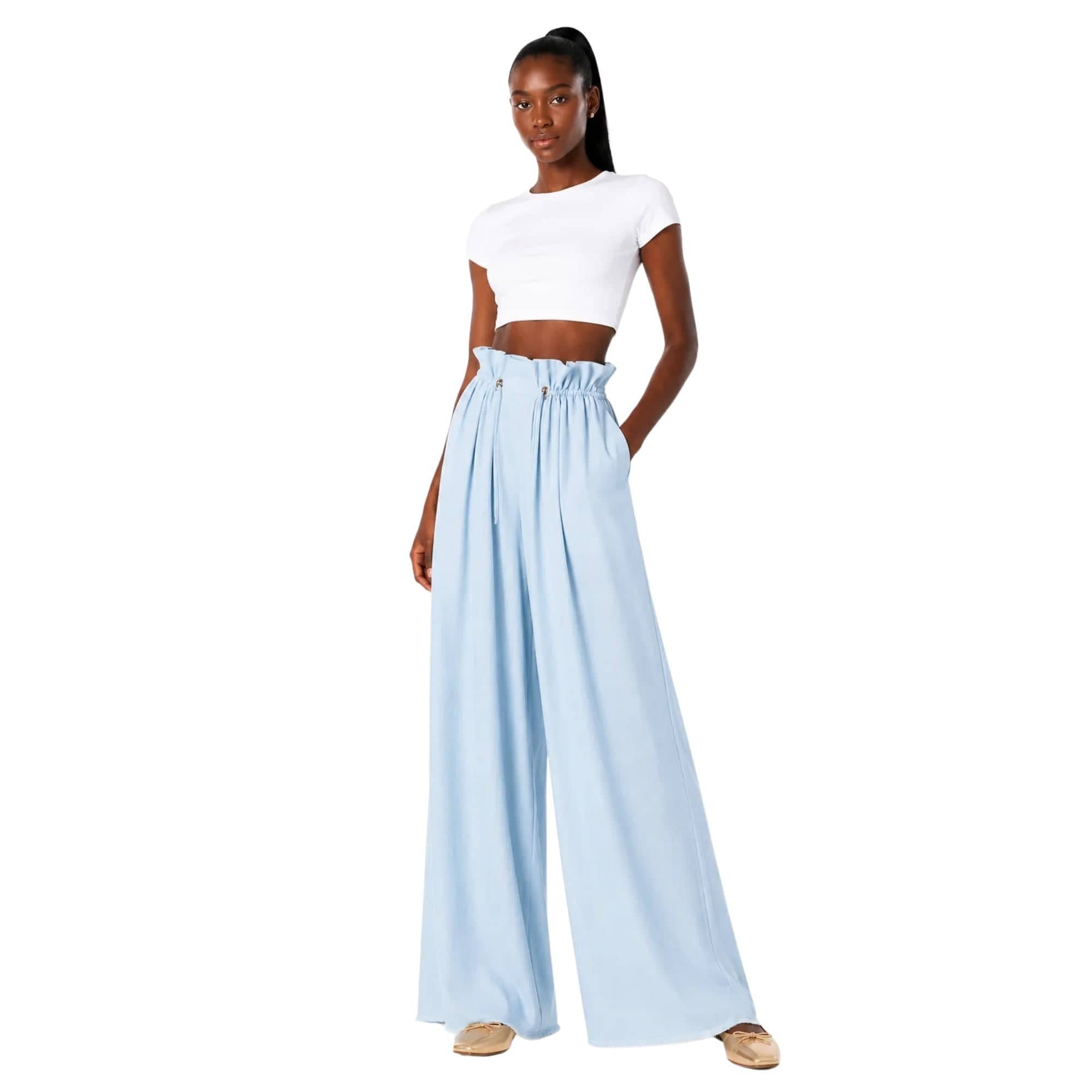 HIGH WAISTED TROUSERS بنطلون “JADE”