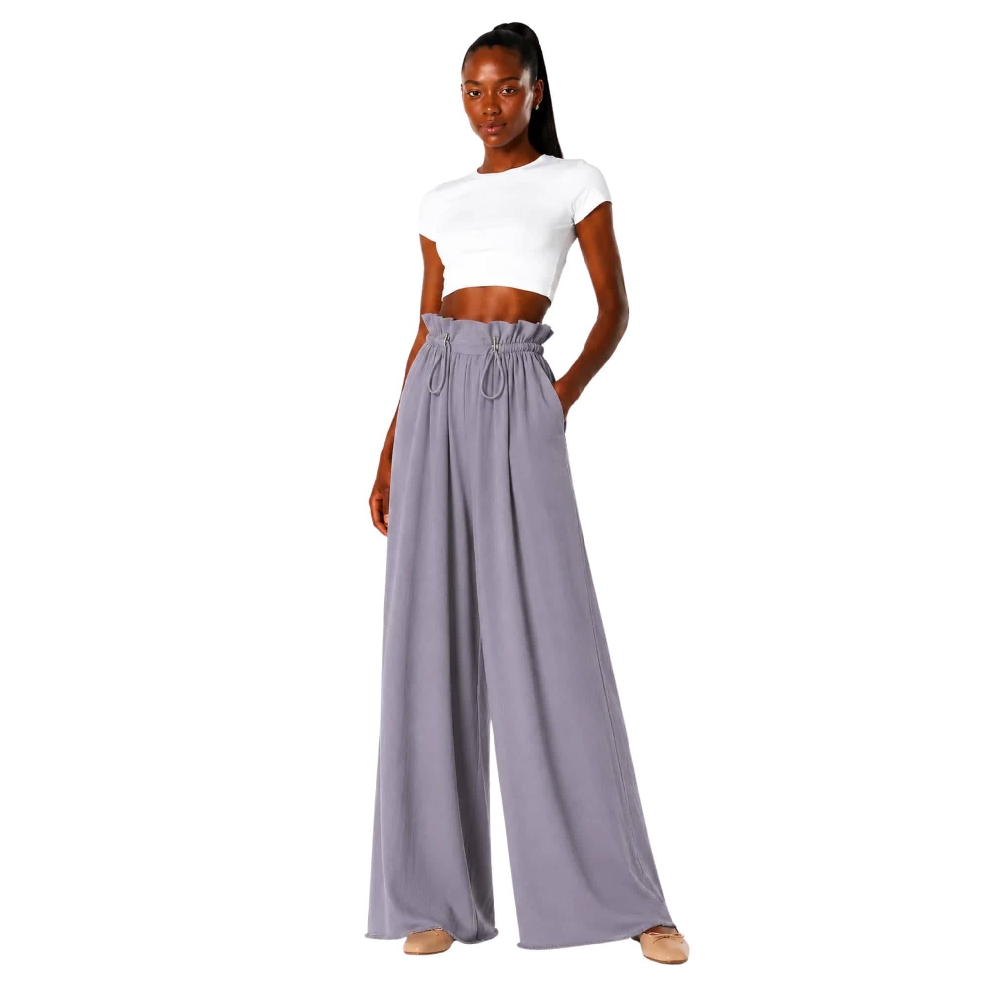 HIGH WAISTED TROUSERS بنطلون “JADE”