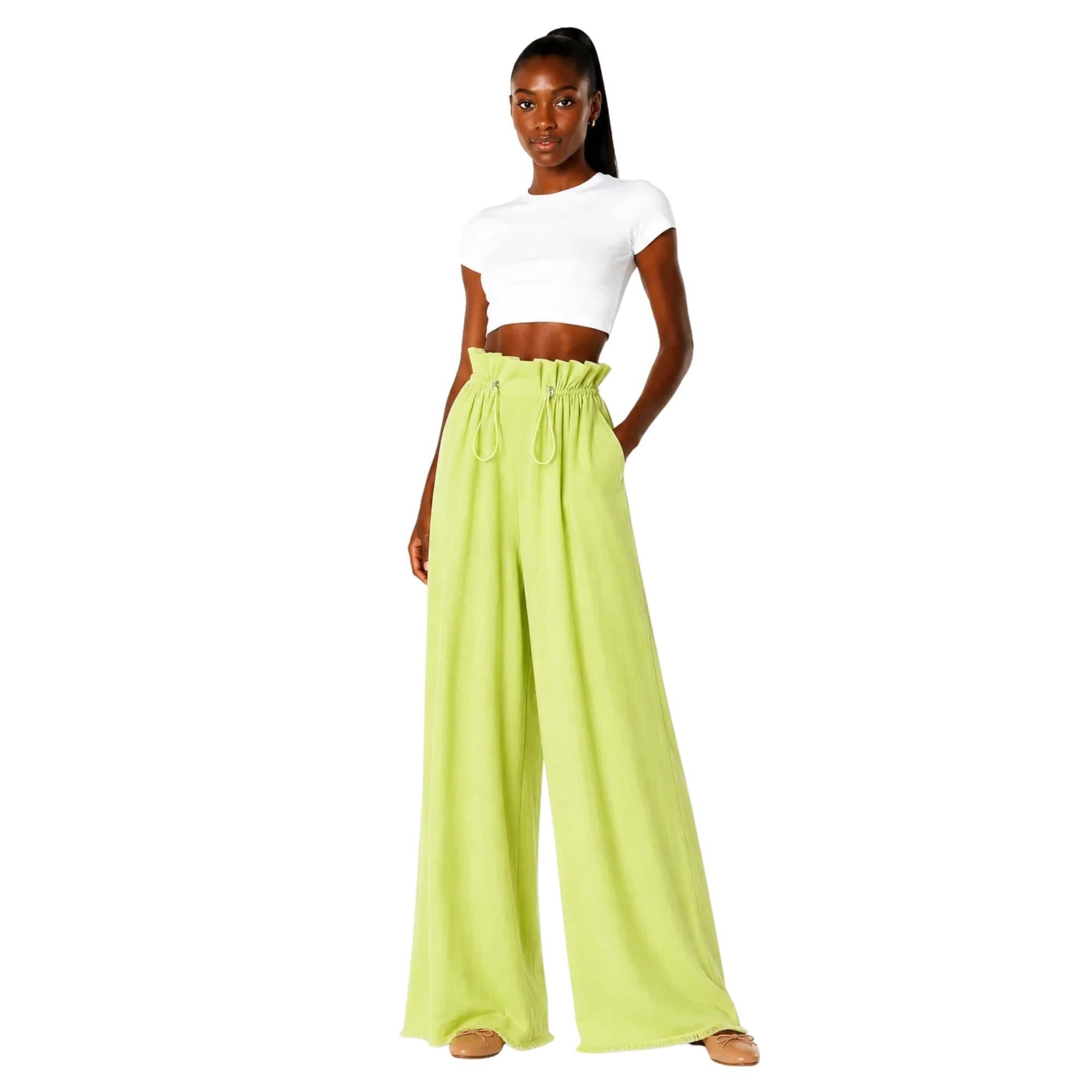 HIGH WAISTED TROUSERS بنطلون “JADE”