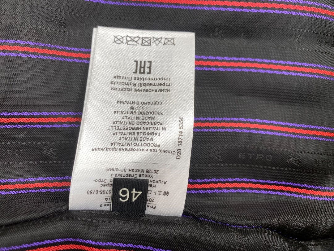 Etro Black Etro Coat, 14