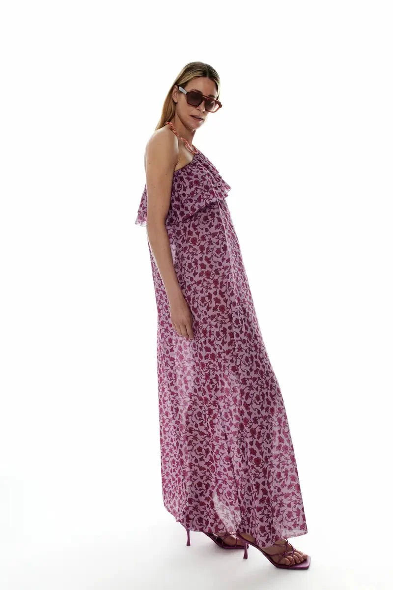 Everly Lila Dress | لباس المرأة - Maison Clad