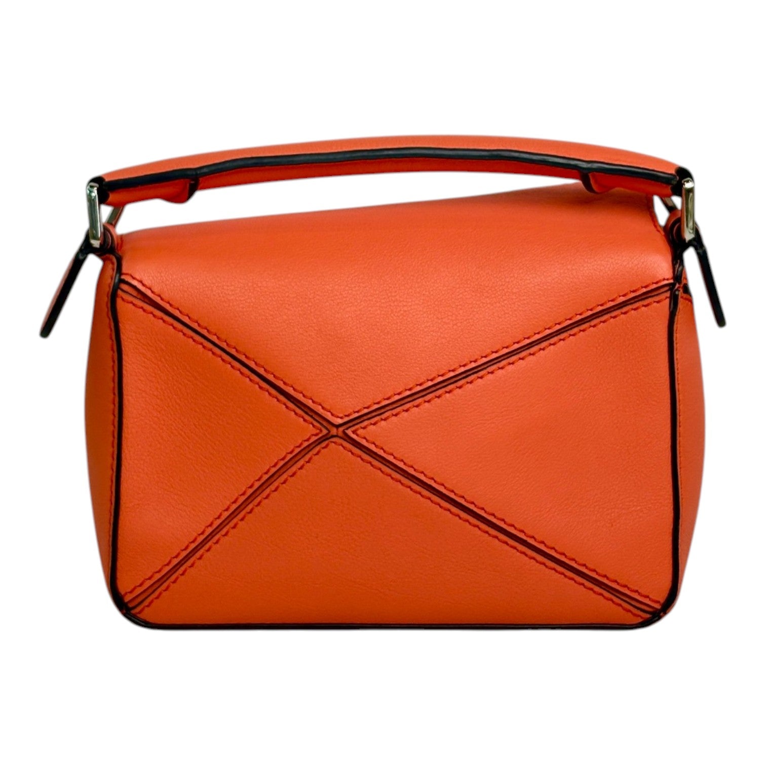 Loewe Mini Puzzle Bag in Orange