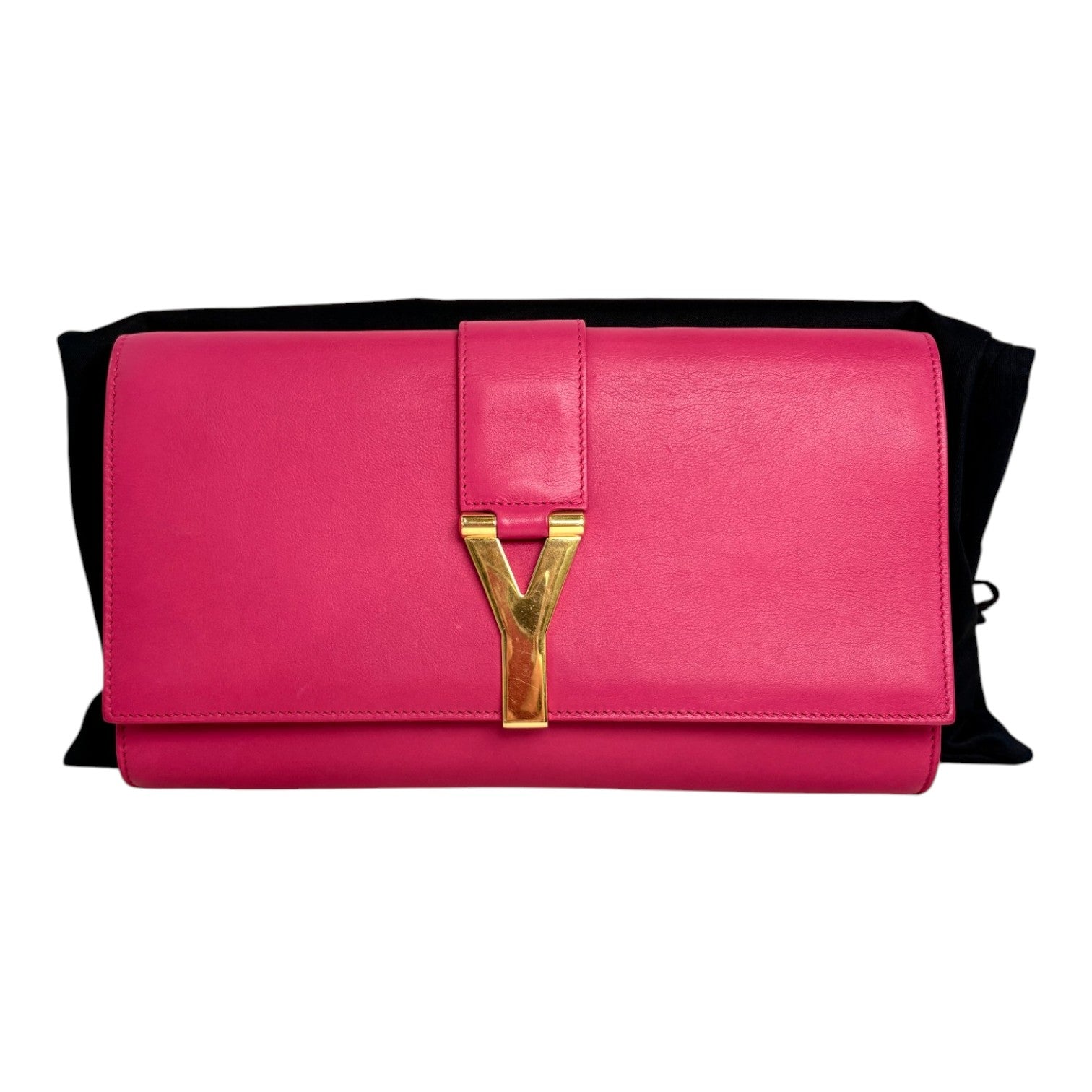 YSL Pink Clutch Bag
