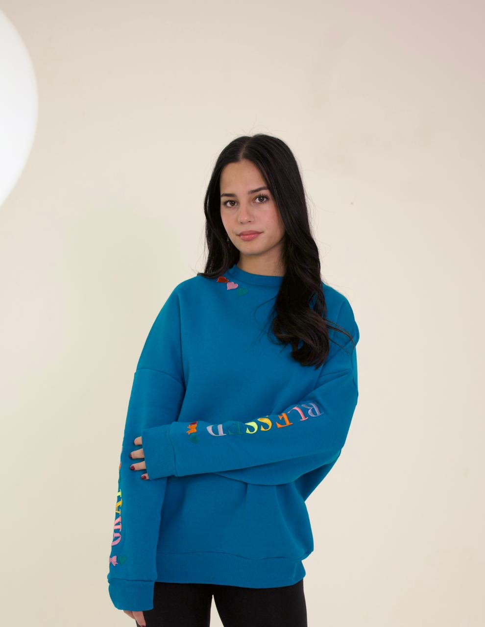 BLESSED GRATEFUL SWEATER (سترة)