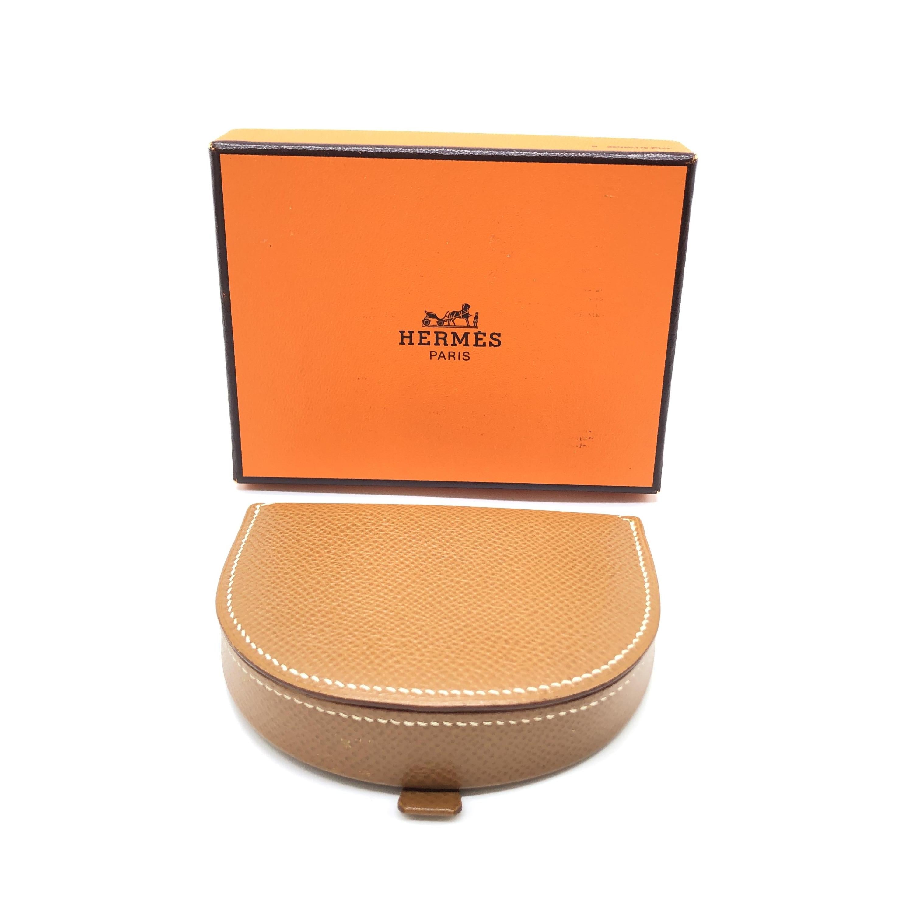 Hermès Leather Coin Purse C331186