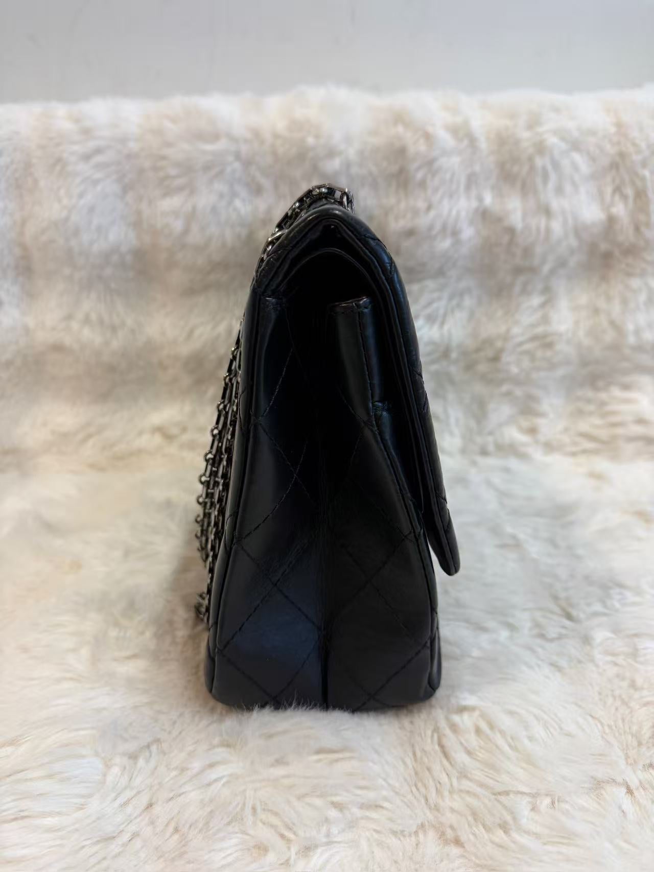 Chanel 2.55 Black Flap Bag