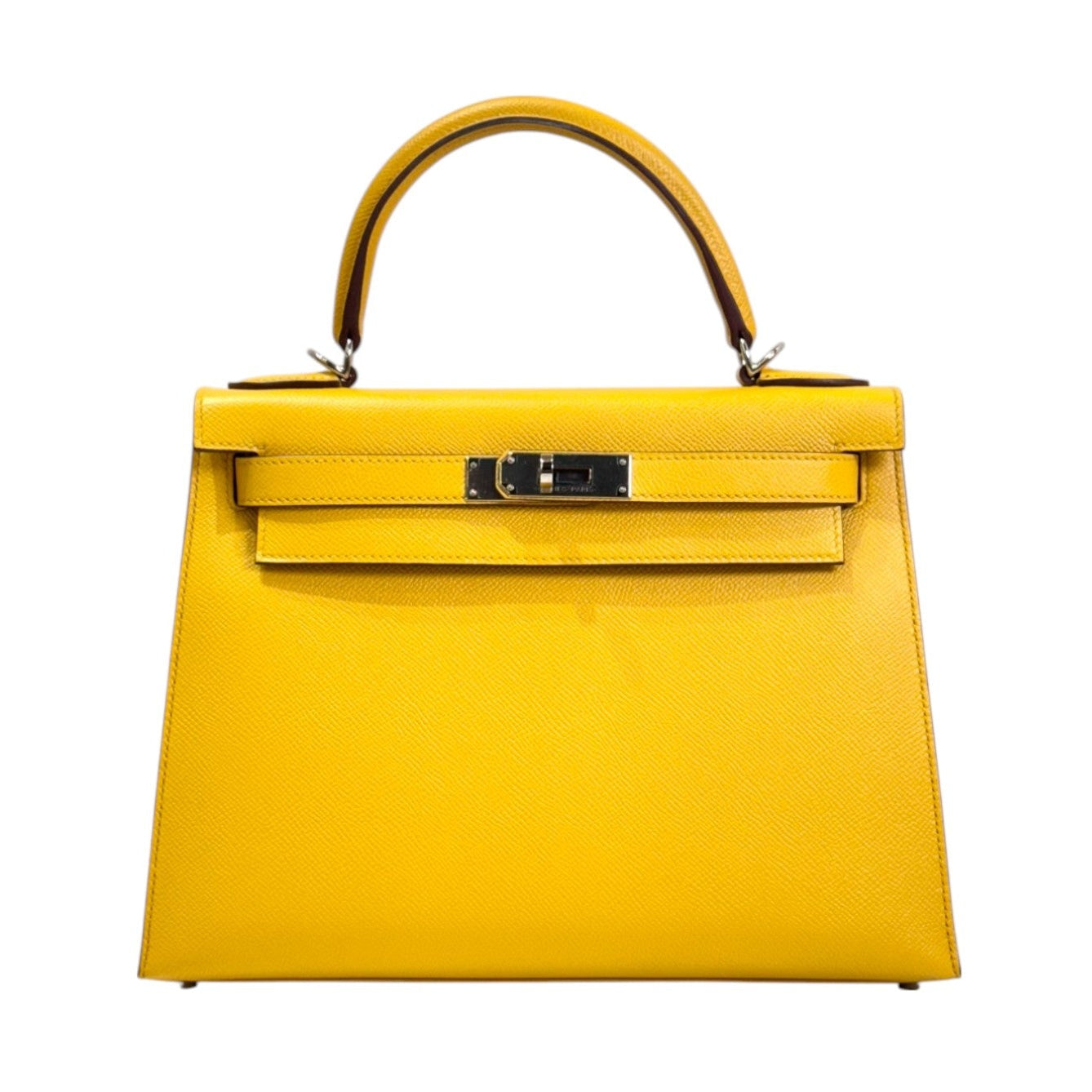 Hermes Kelly 28cm Yellow Epsom Leather