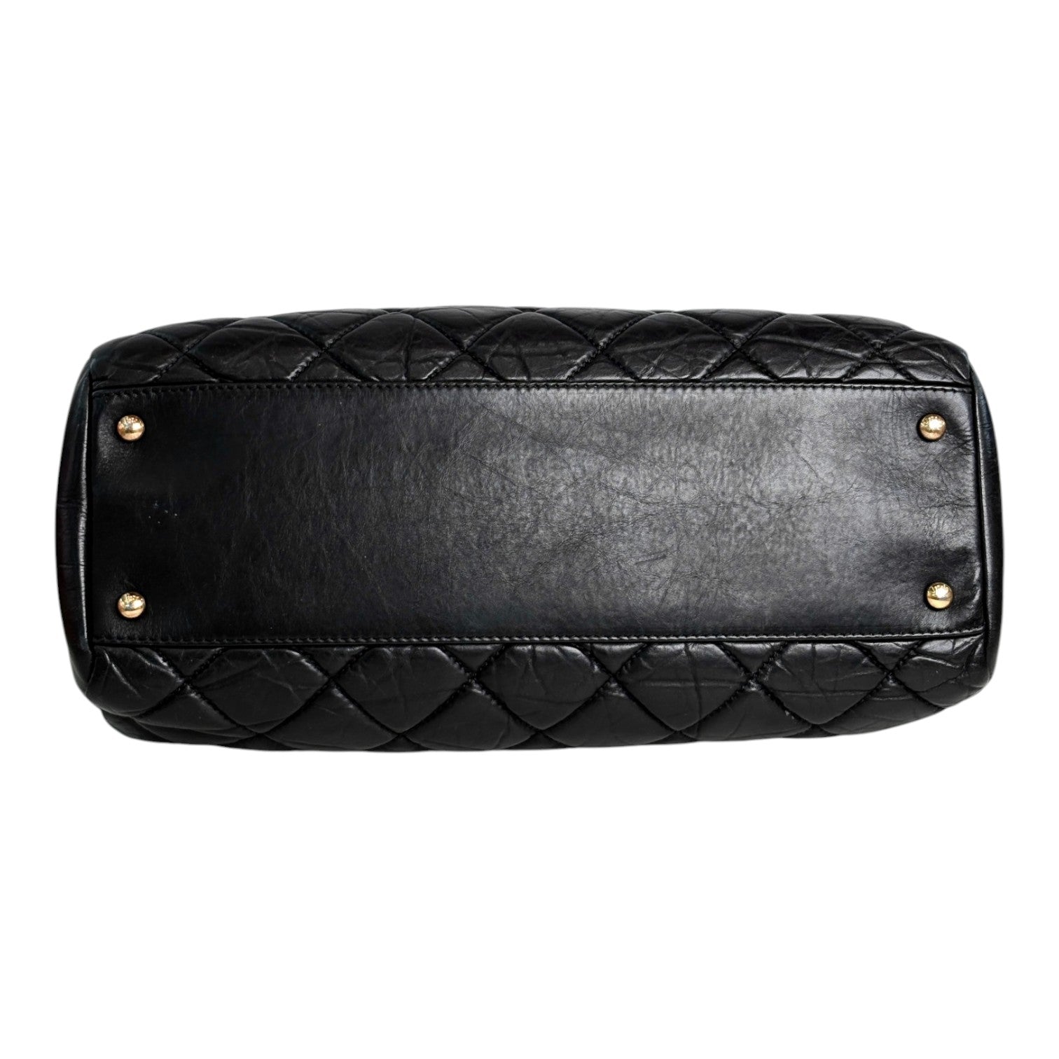 Chanel Calfskin Just Mademoiselle Bowling Bag