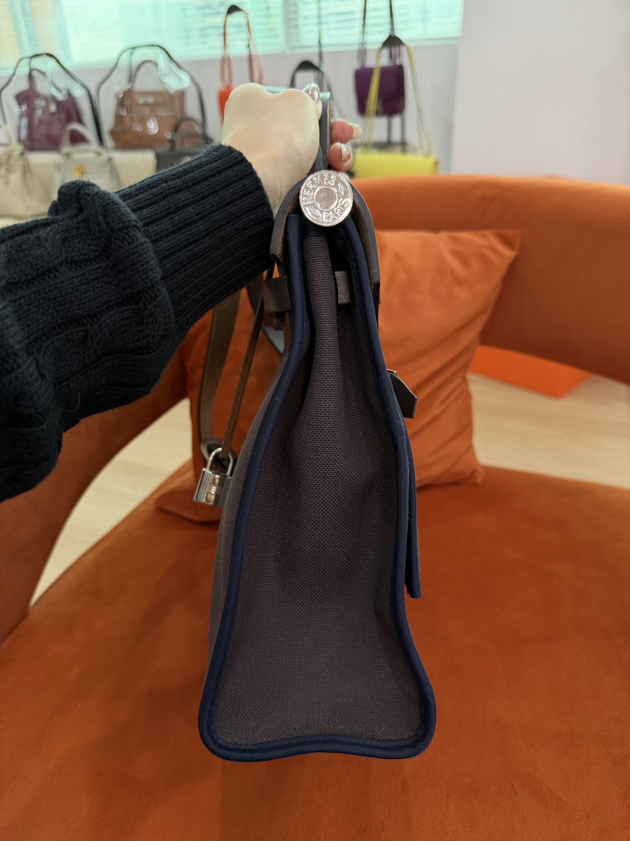 Hermès Herbag 31 Ebene Stamp X