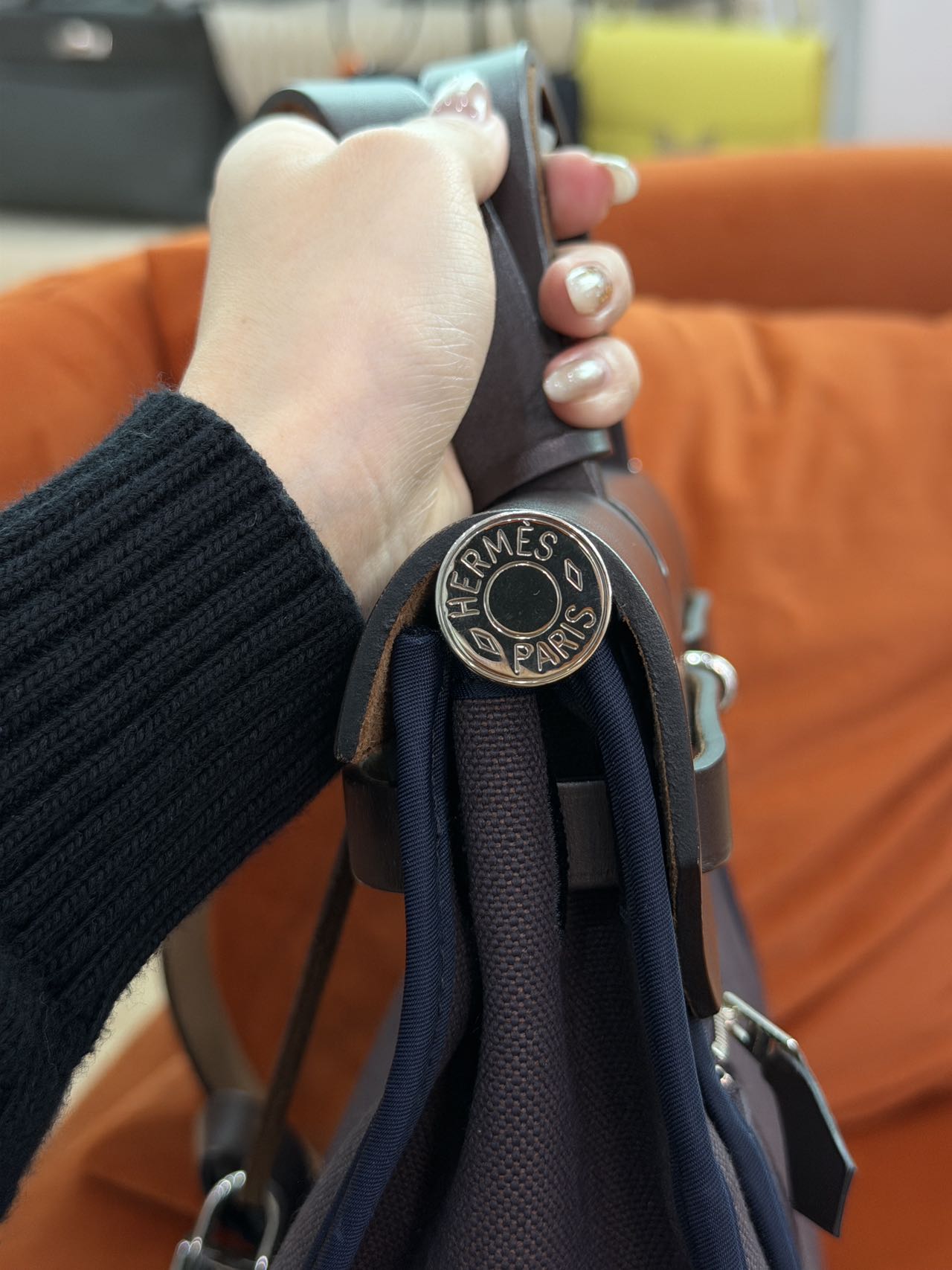 Hermès Herbag 31 Ebene Stamp X