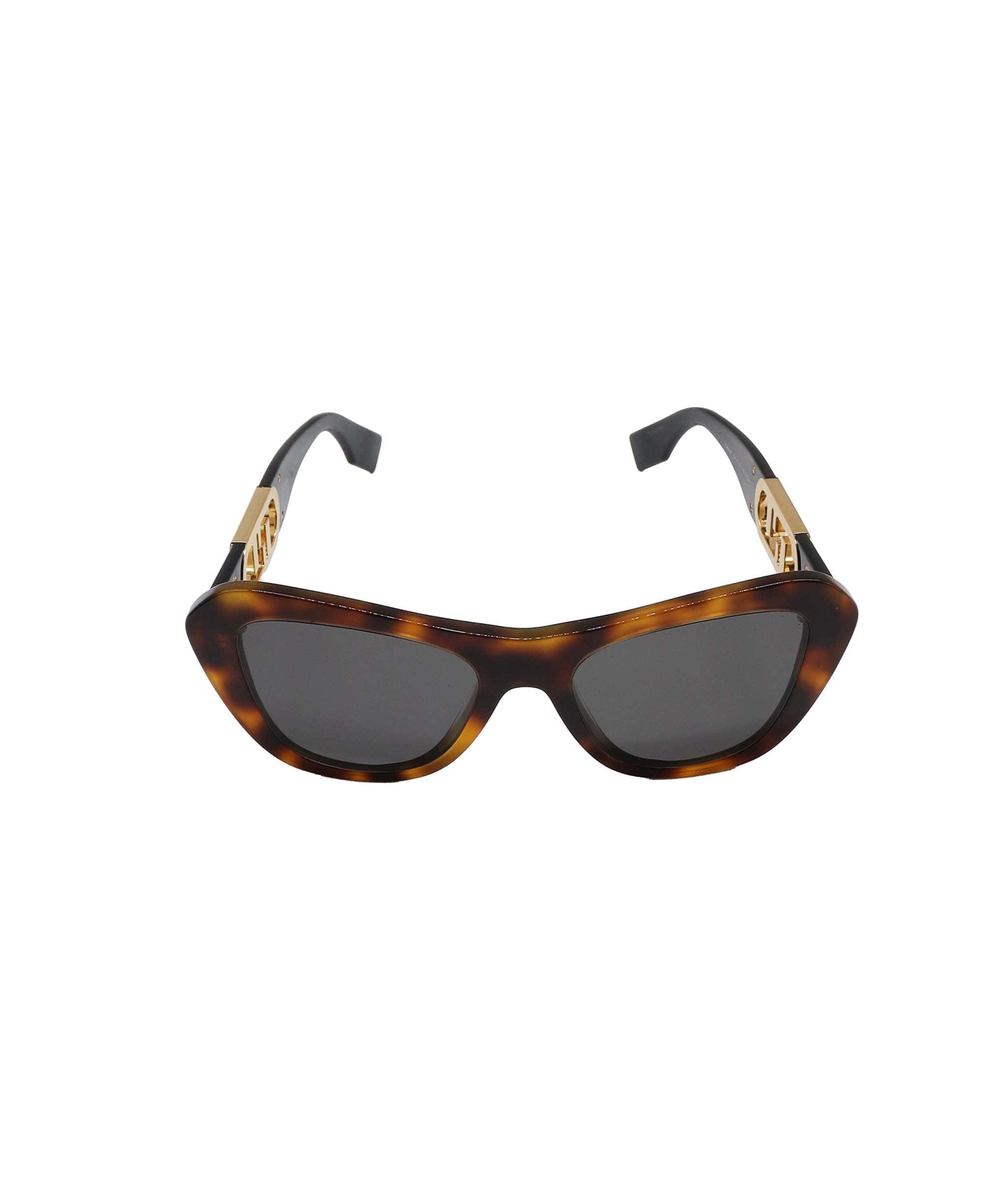 Fendi Fendi Havana and Black Sunglasses with FF cut out DXBS1070