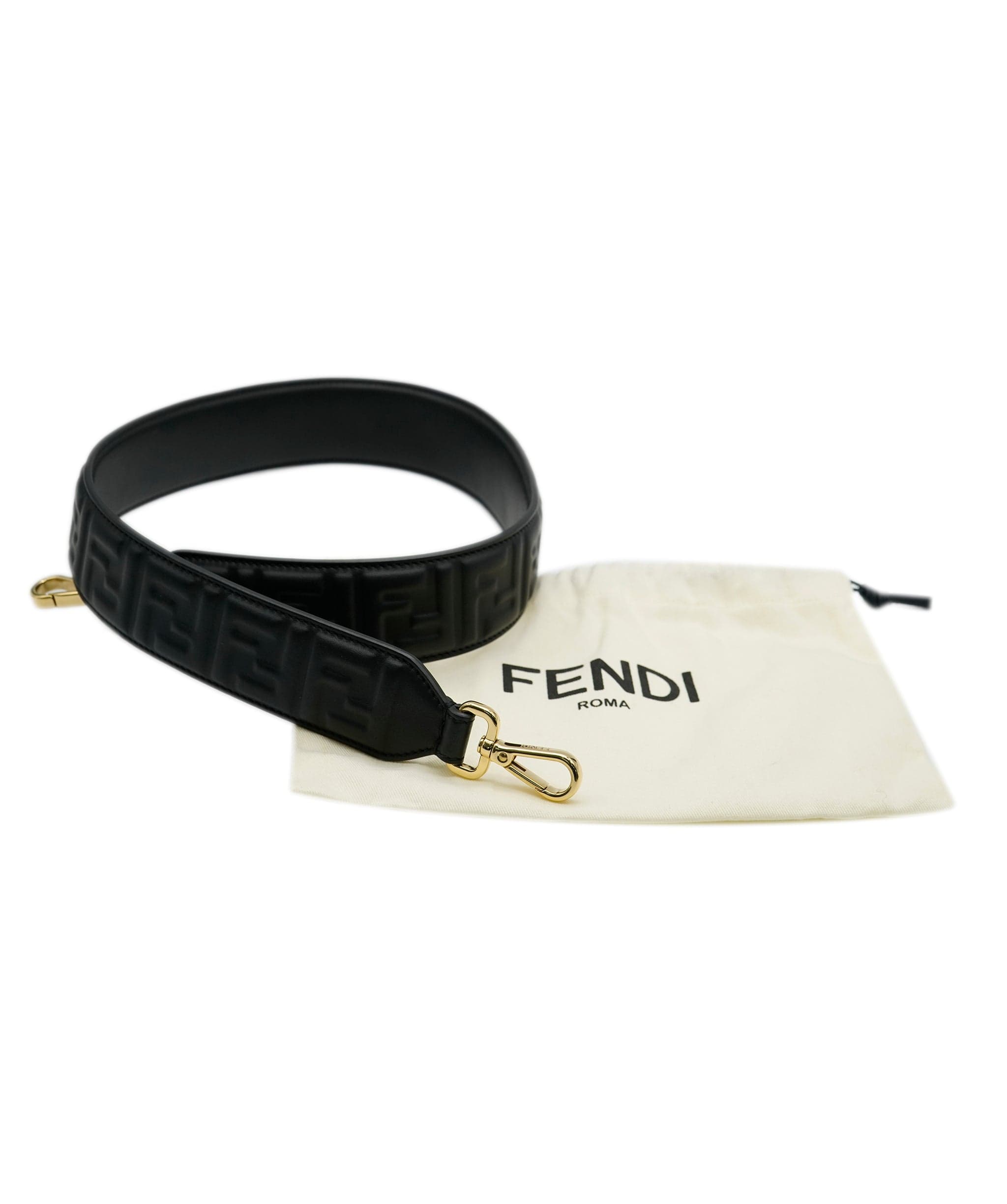 Fendi fendi shoulder strap black AVC1815