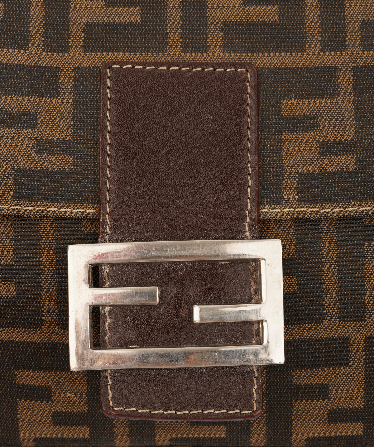 Fendi Fendi Baguette Zucca Print Shoulder Bag AKC1559