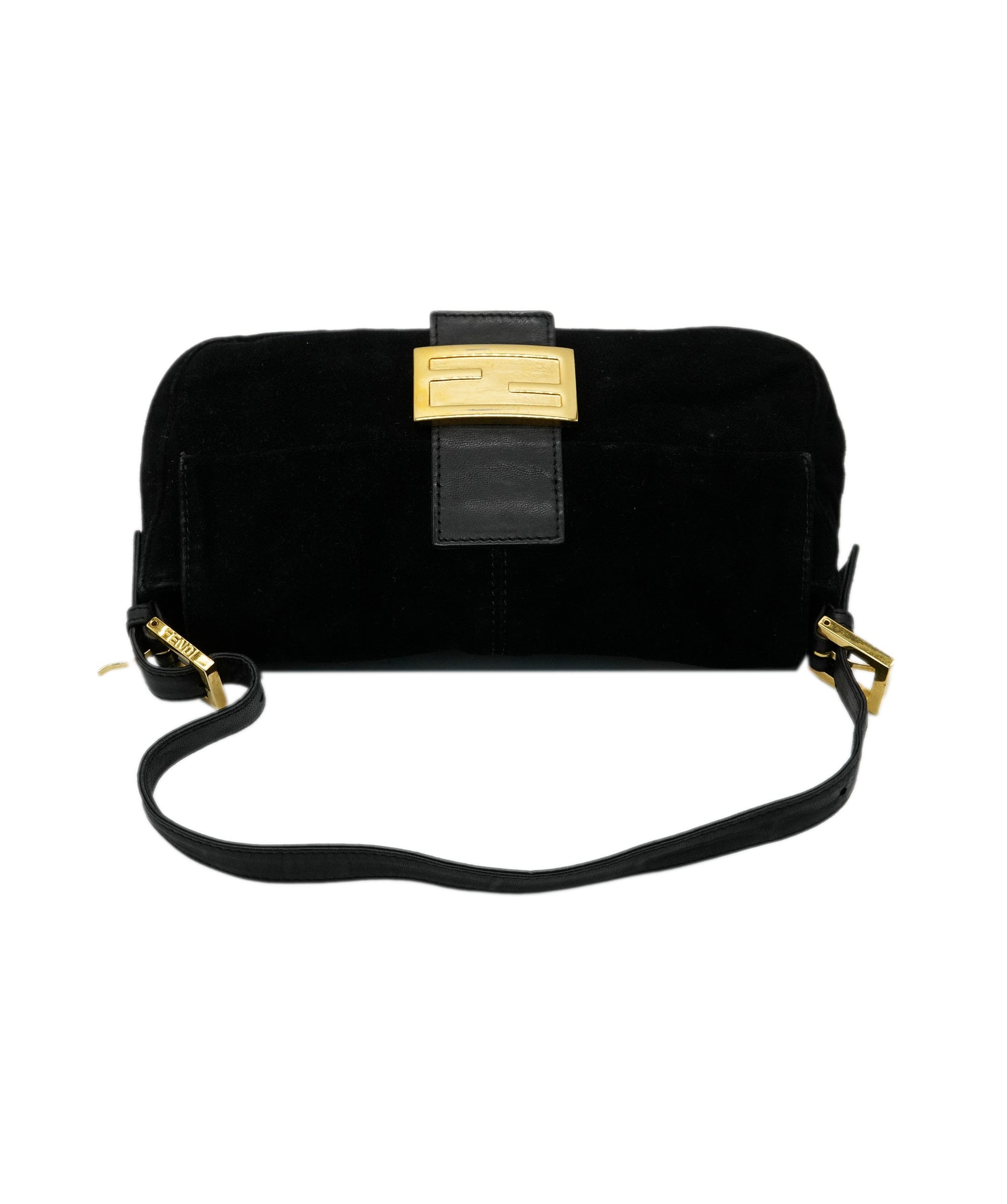 Fendi Fendi Black Suede Baguette ALC2451