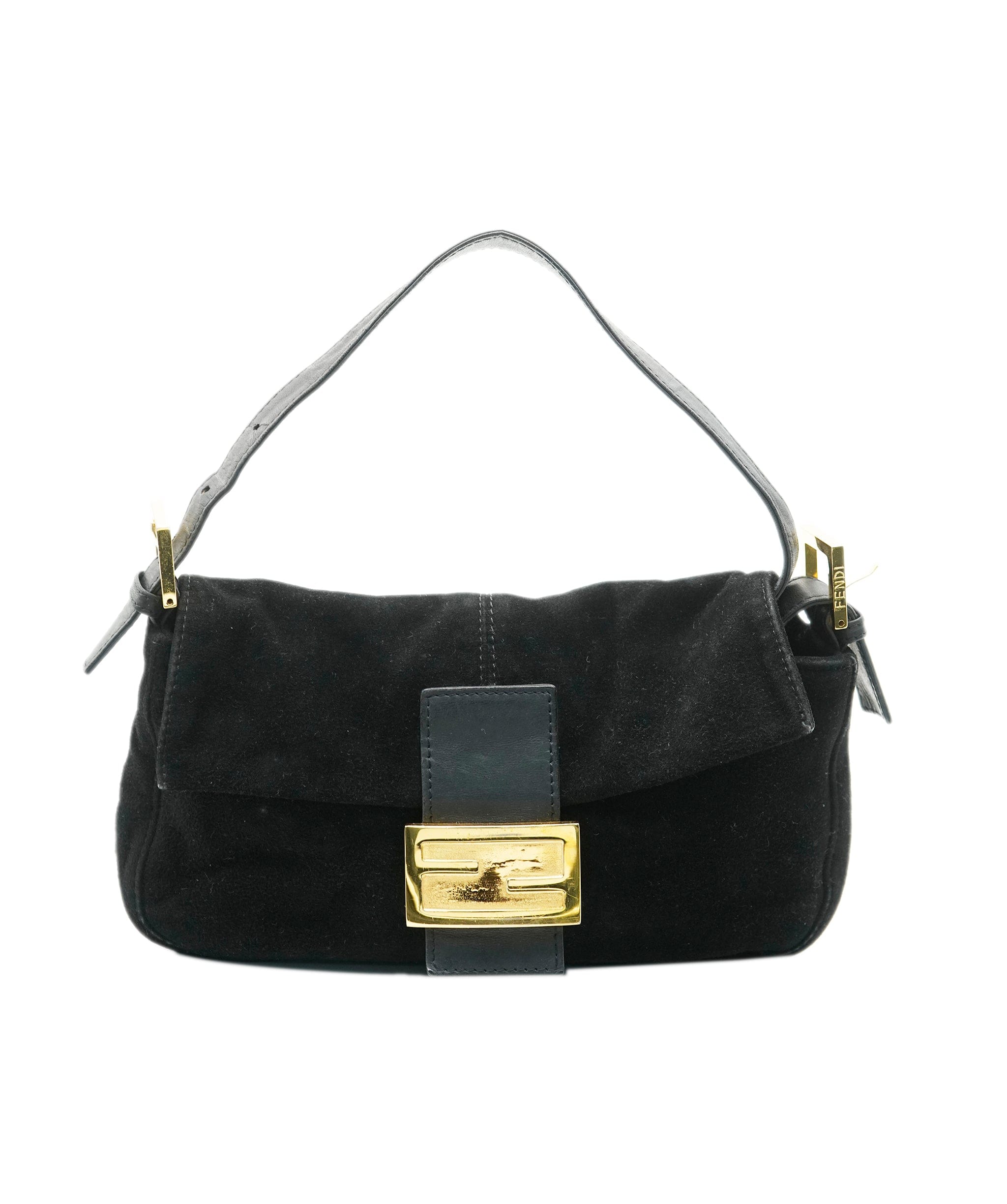 Fendi Fendi Black Suede Baguette ALC2451