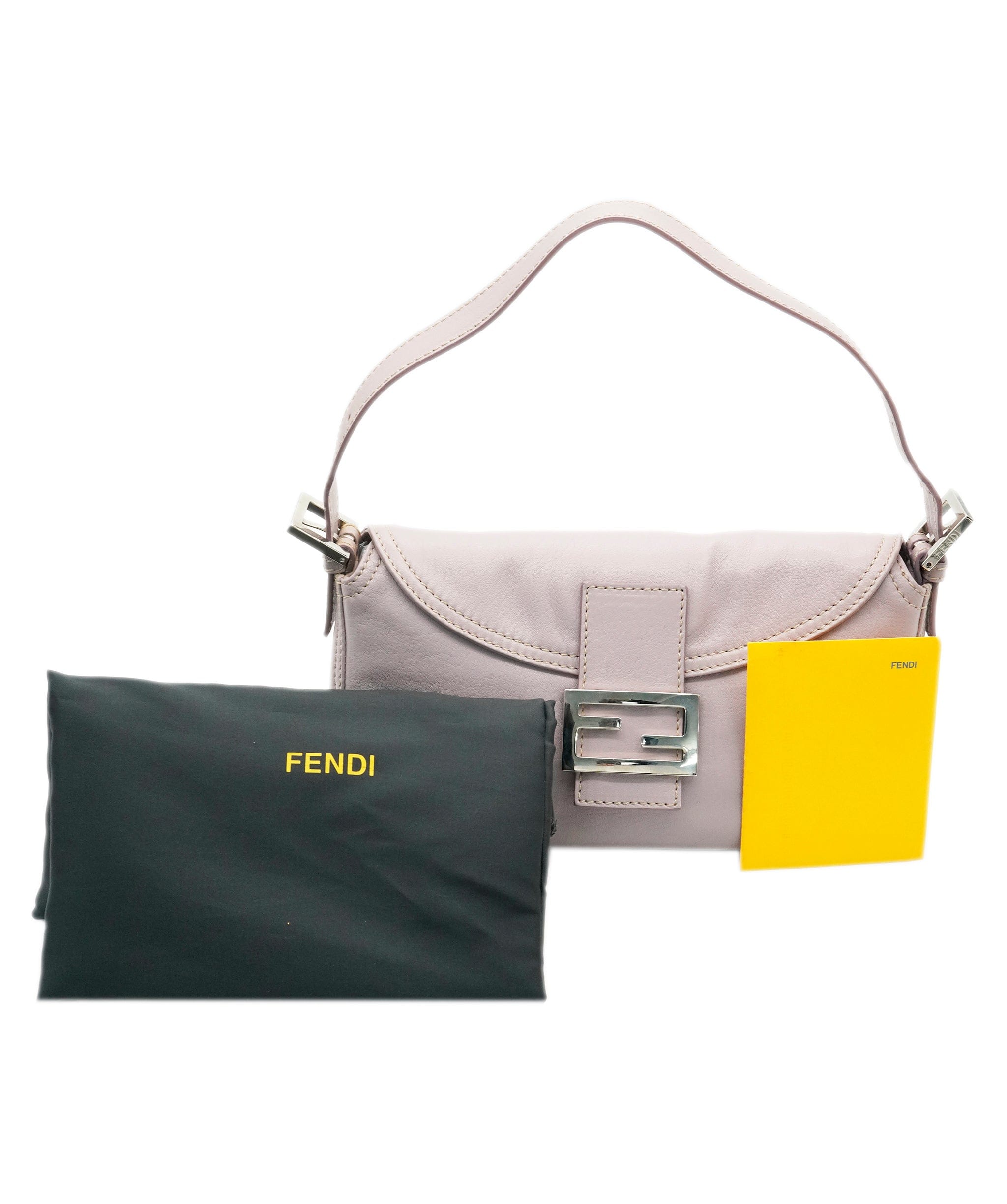 Fendi Fendi Lilac Leather Baguette with SHW - yk12859A DBXS1761