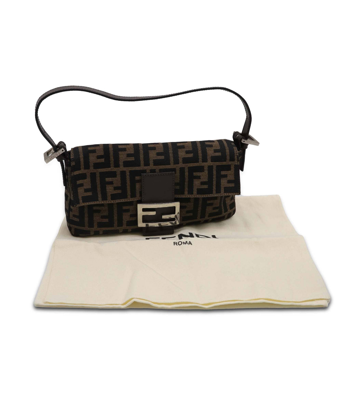 Fendi Fendi Vintage Baguette Classic Zucca Print  DXBK0455