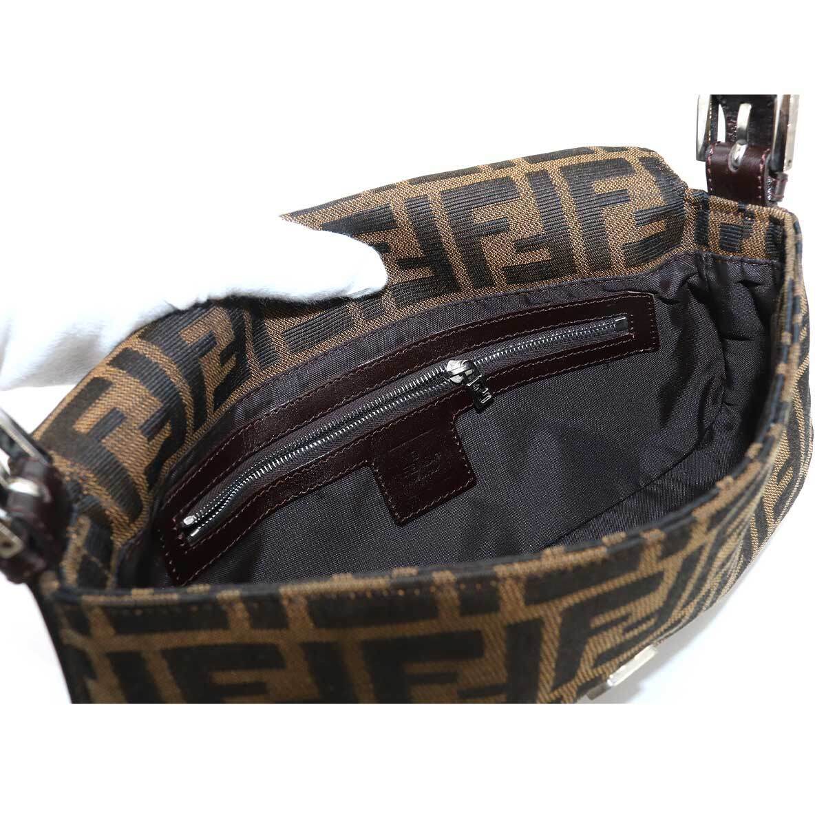 Fendi Fendi Zucca Mamma Baguette Shoulder Bag ASC4248