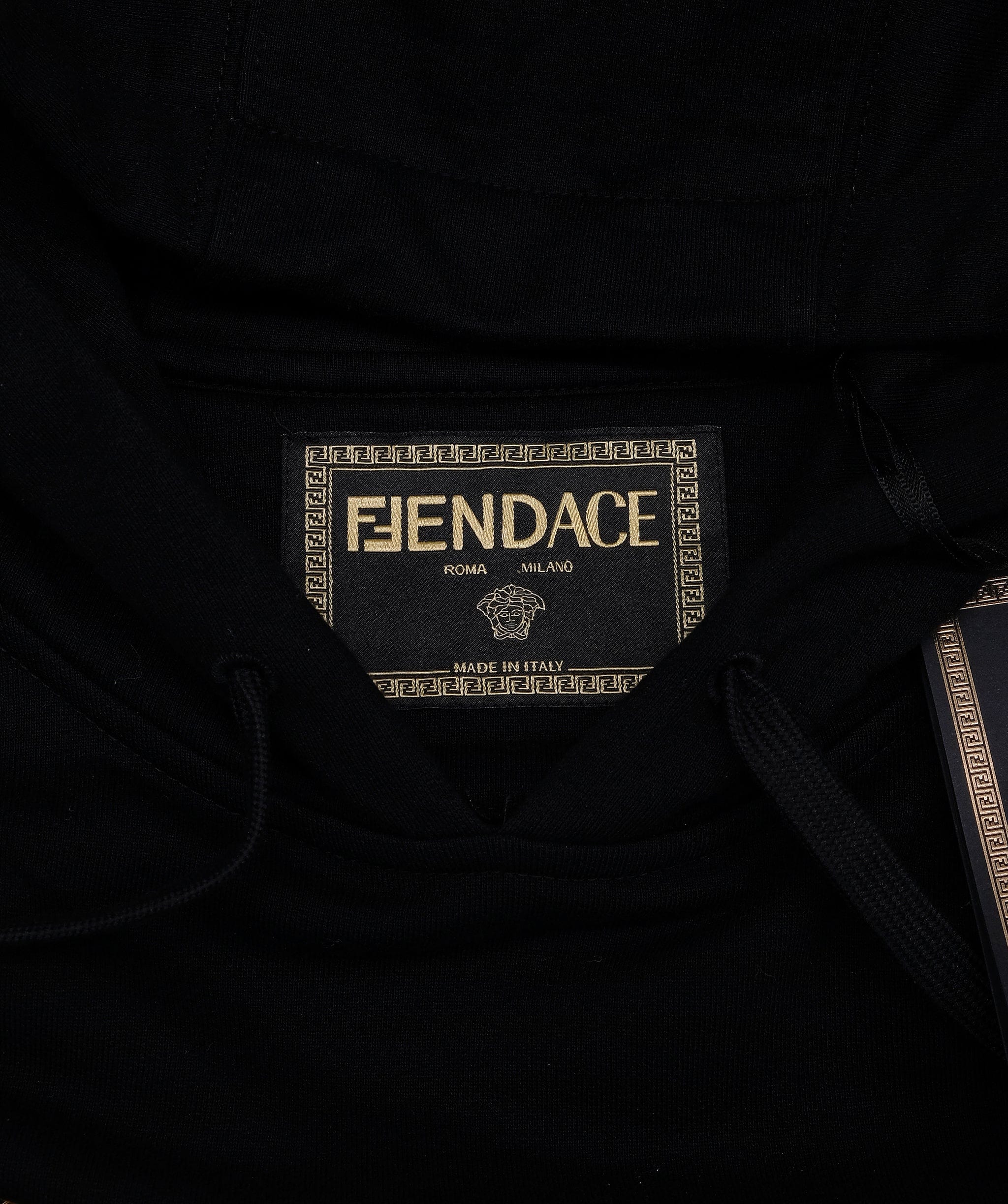 Fendi Fendace Hoodie Black L RJC2392