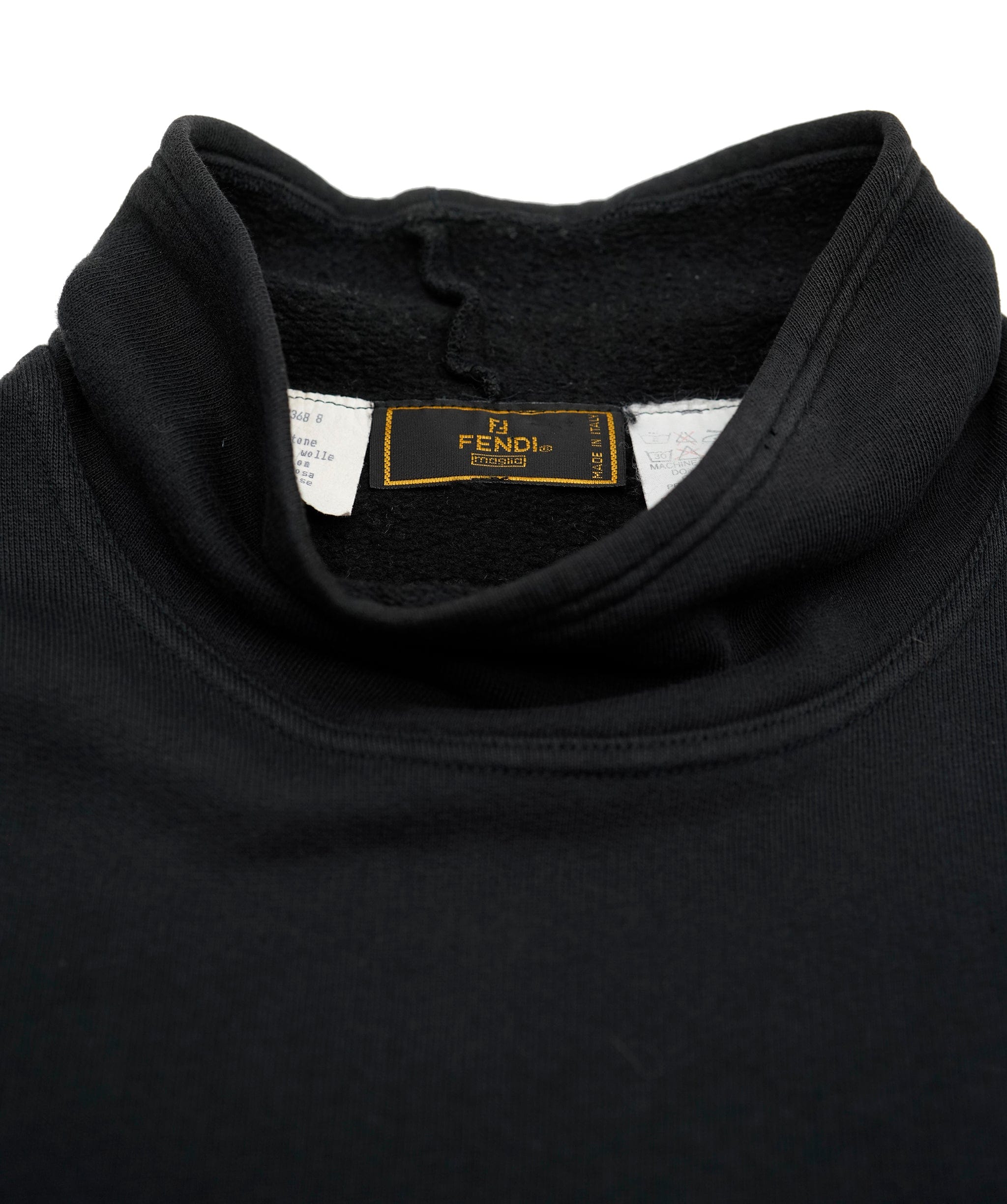 Fendi Fendi Logo Sweatshirt Black ASL5786