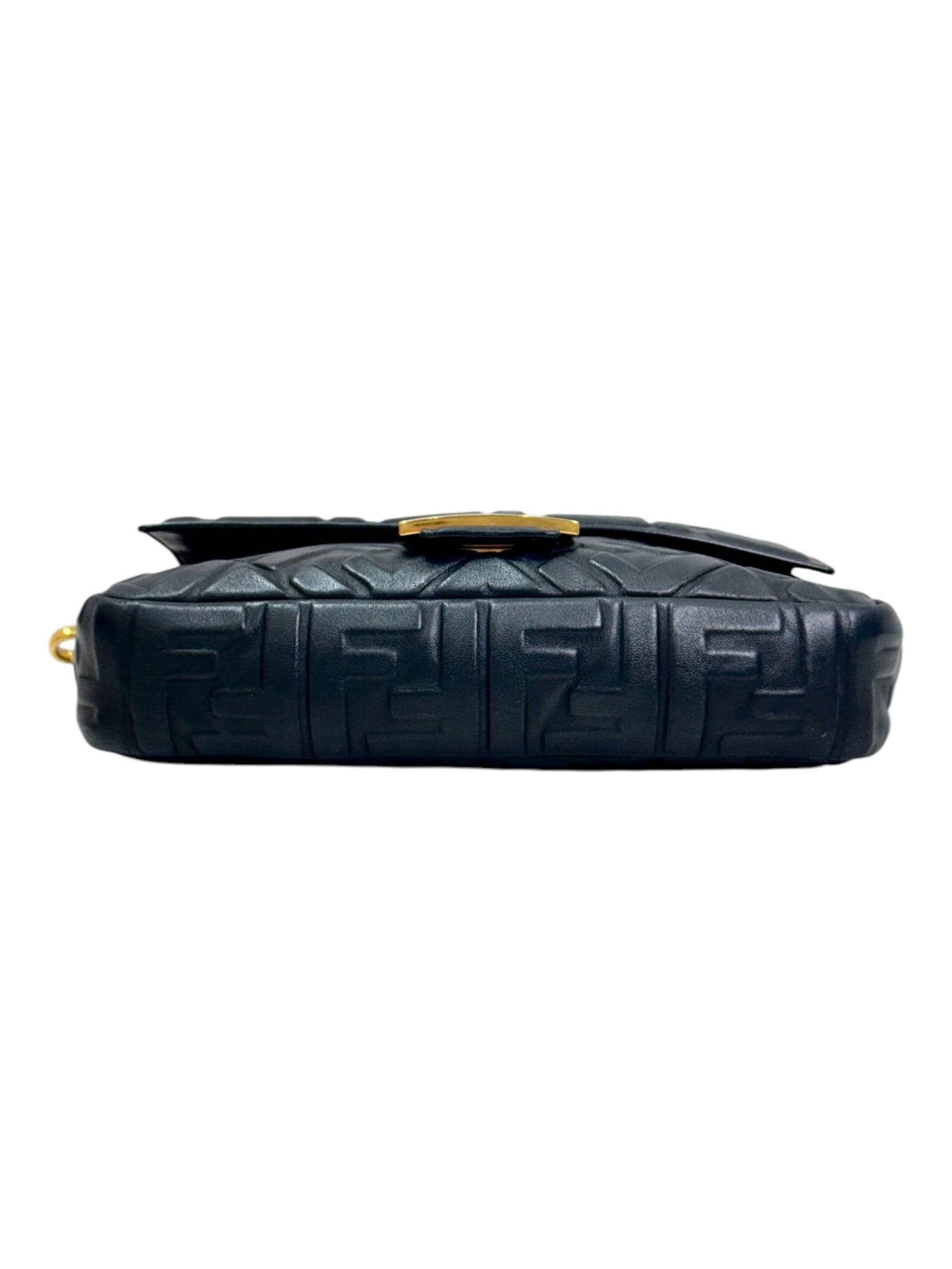 Fendi Fendi Baguette Classic Size Black Calfskin 06709692