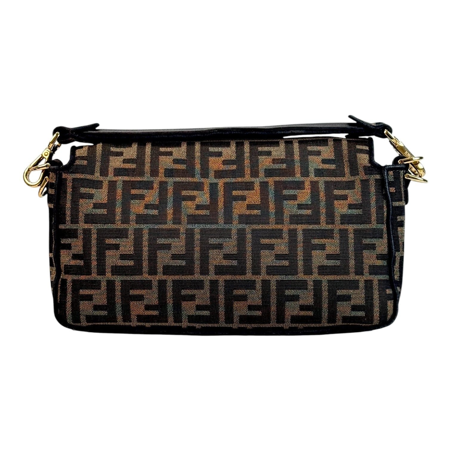 Fendi Fendi Baguette Fabric Brown Bag