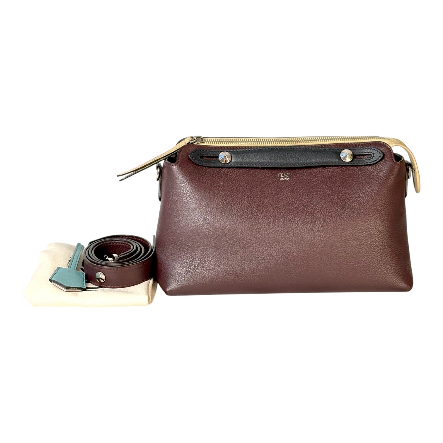 Fendi Fendi By The Way Burgundy Bag
