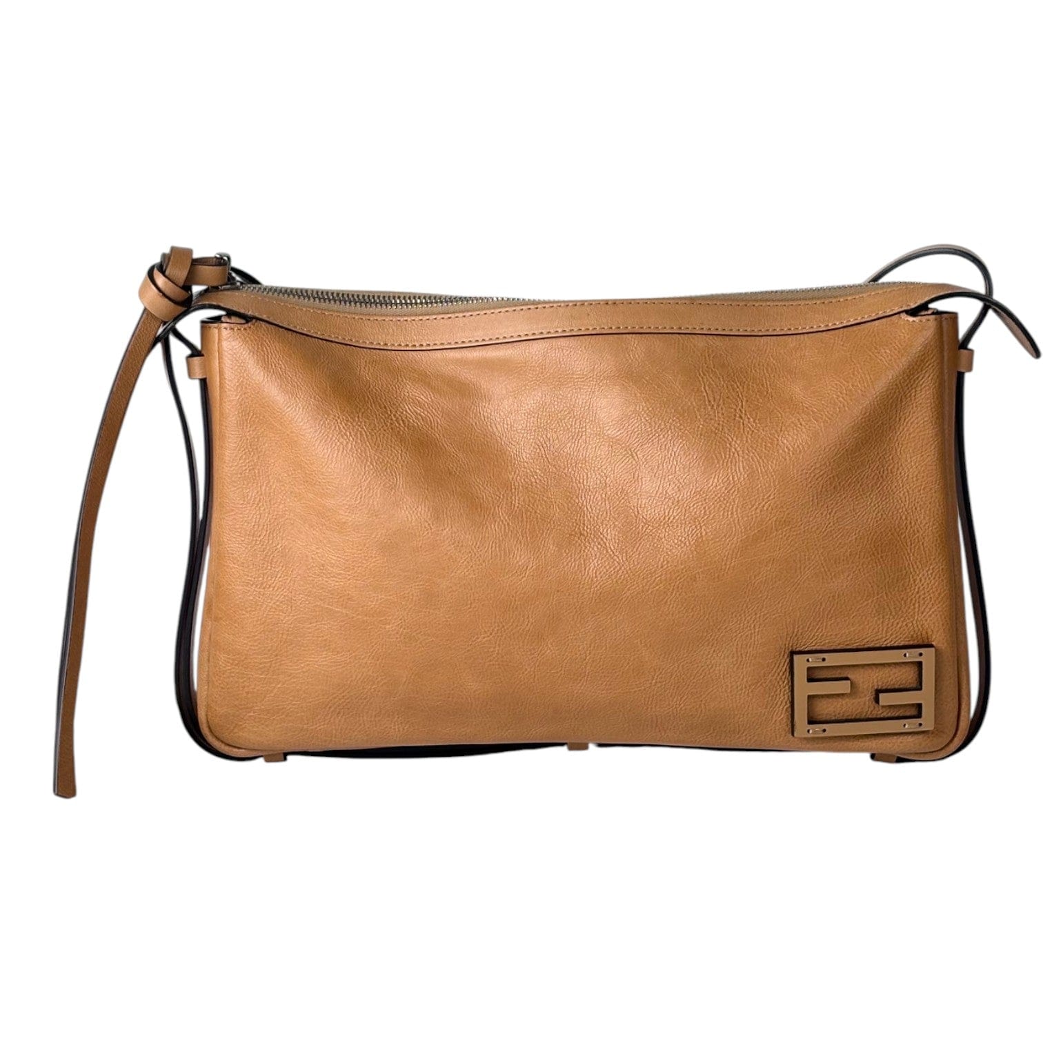 Fendi Fendi Crossbody Messenger Bag Brown