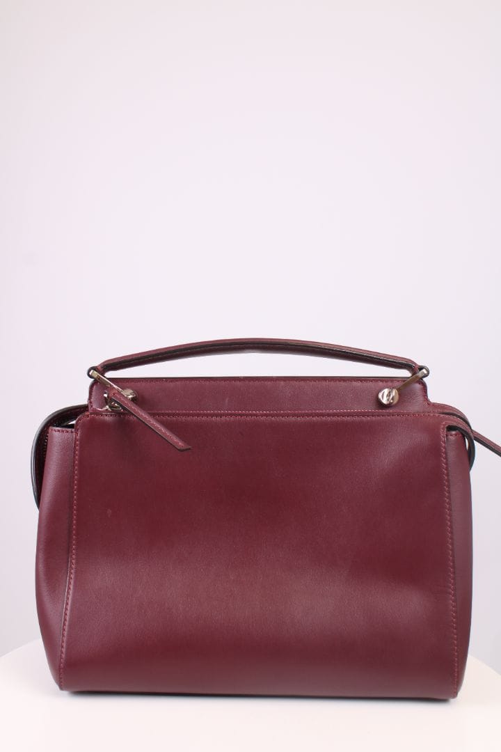 Fendi Fendi Dot Com Whipstitch Burgundy