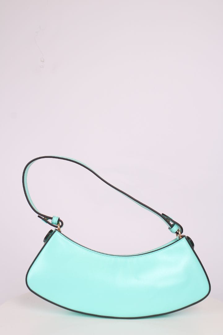 Fendi Fendi O'Lock Swing Shouder Bag Tiffany Blue