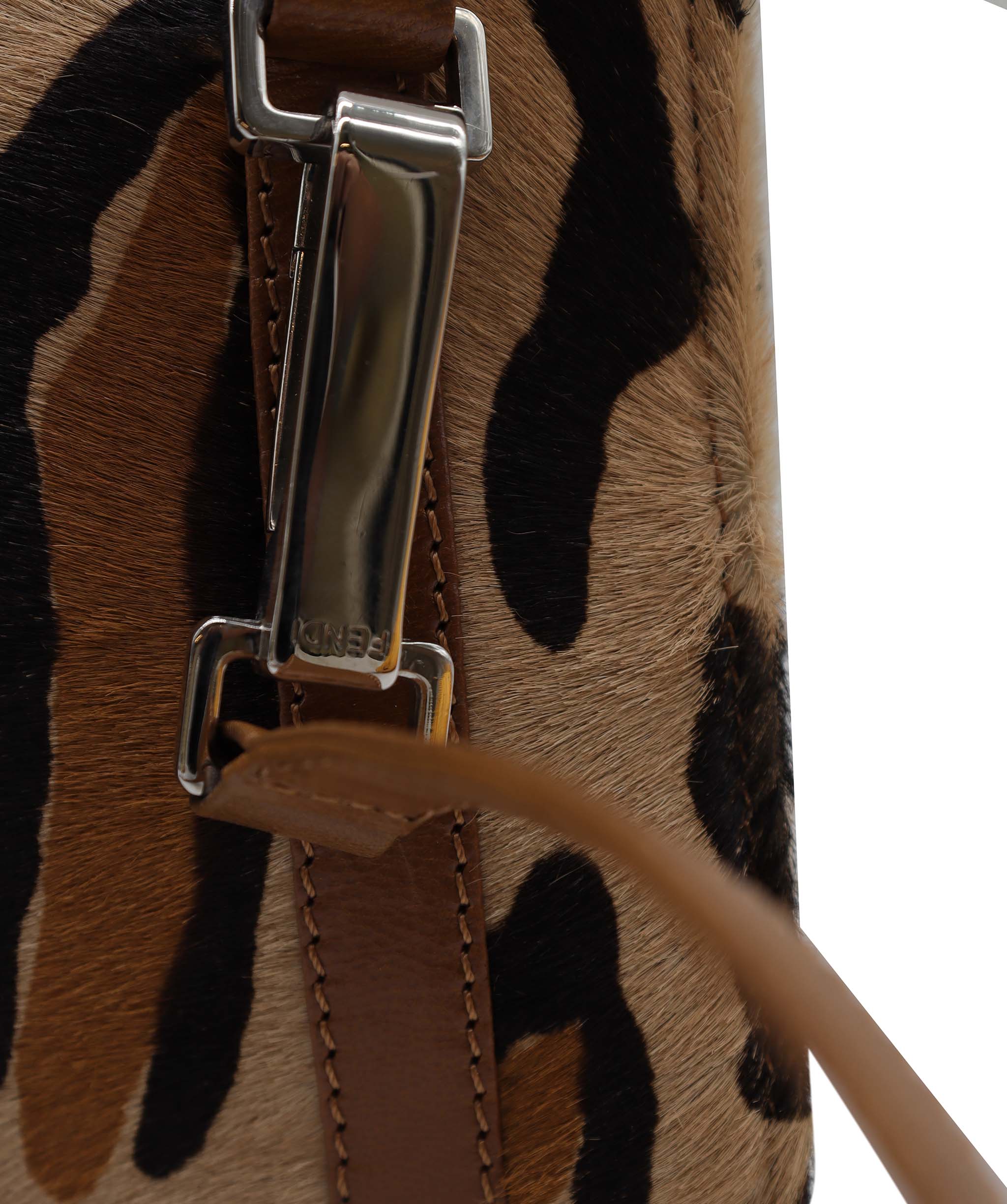 Fendi Fendi Leopard Belt Bag Shoulder Bag Calfhair DXBS1814