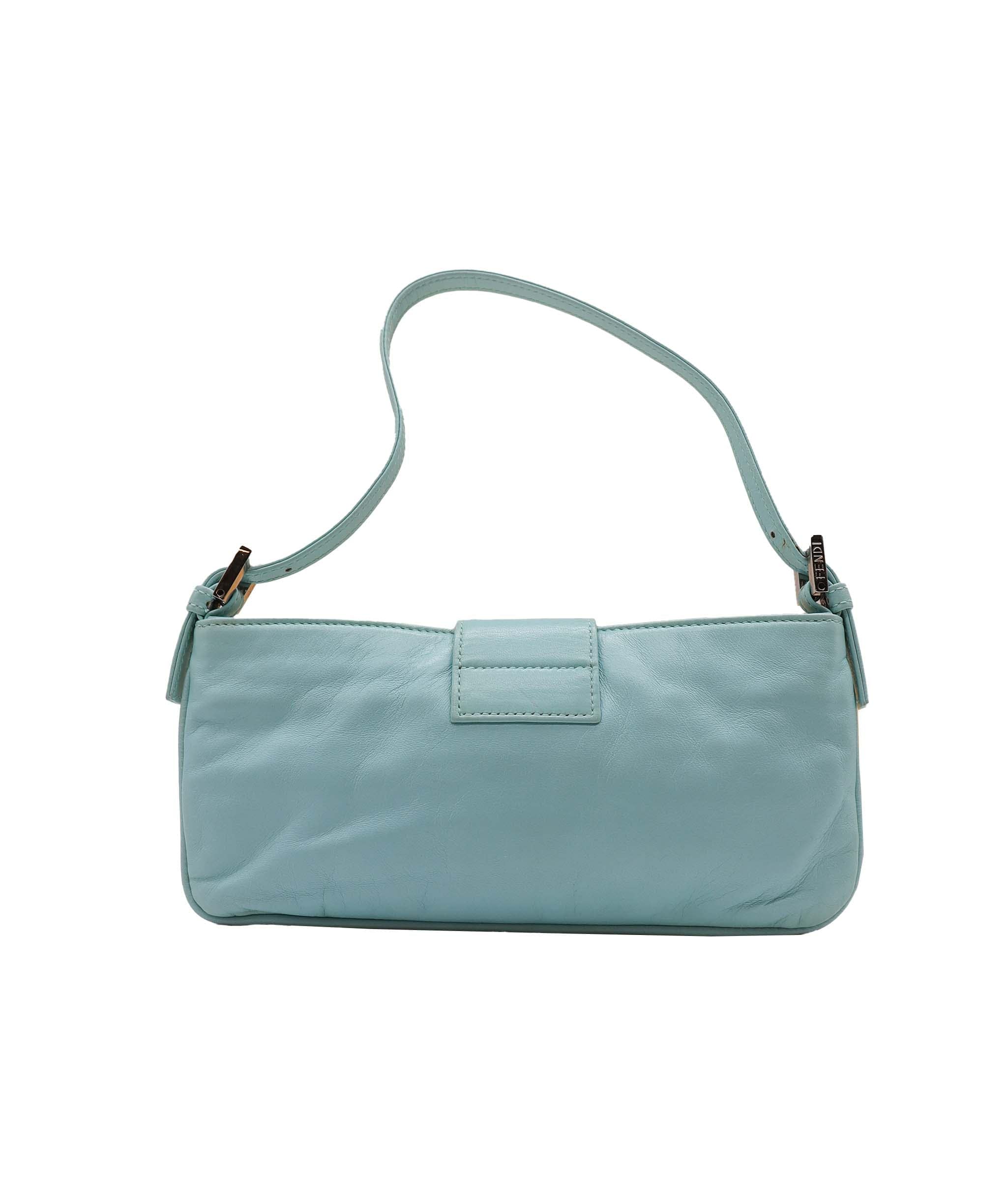 Fendi Fendi Mini Handbag Mint Blue DXBS1937