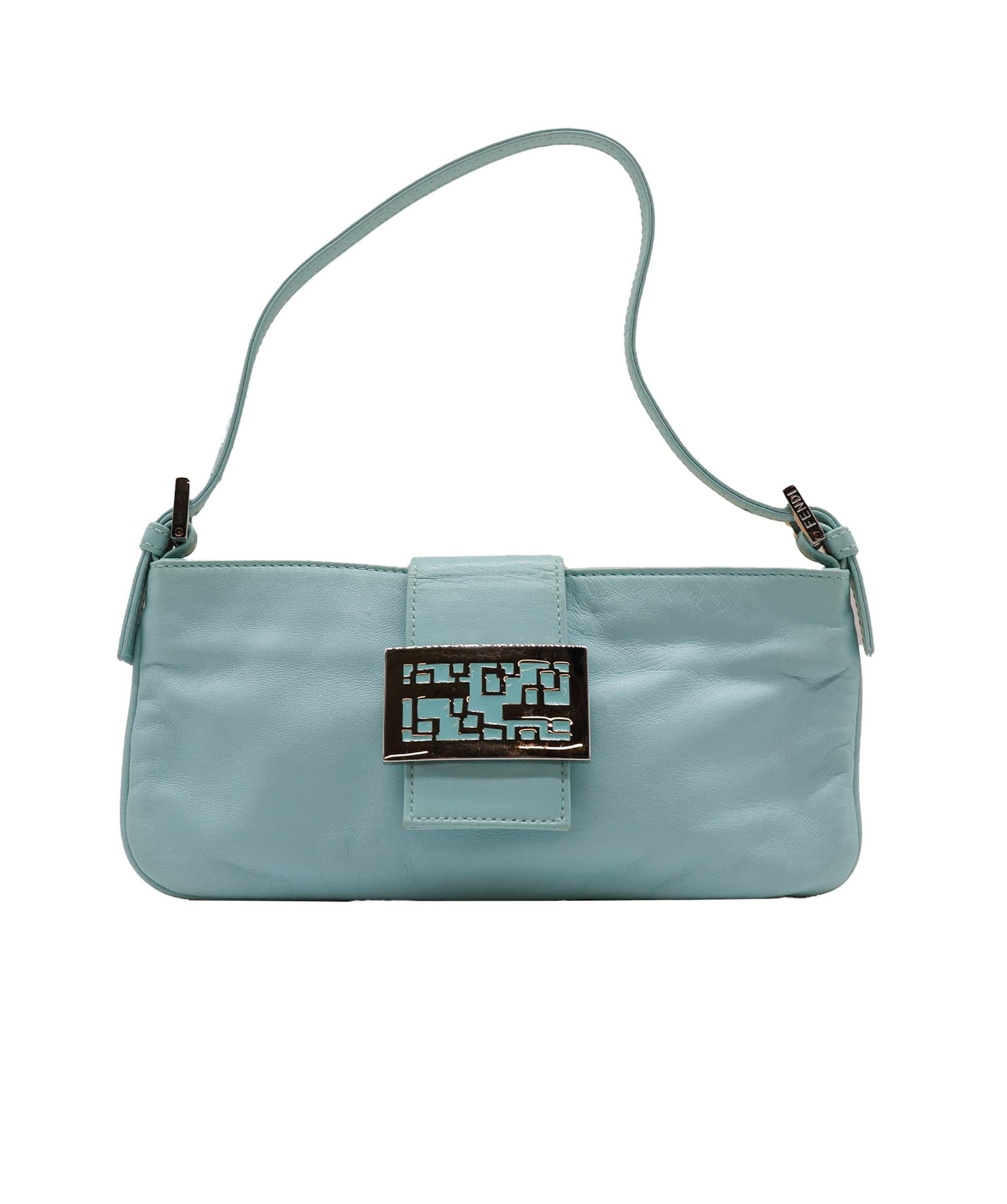 Fendi Fendi Mini Handbag Mint Blue DXBS1937