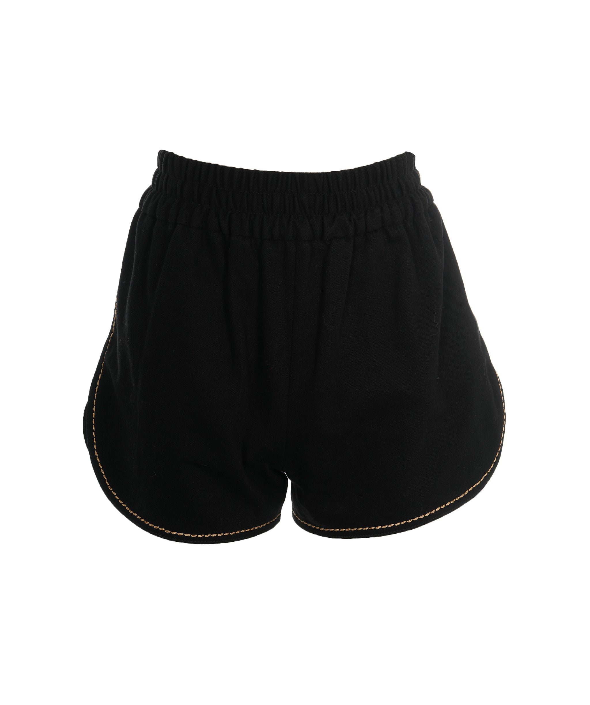 Fendi Fendi Black Short With Fendi Logo  ALC1681